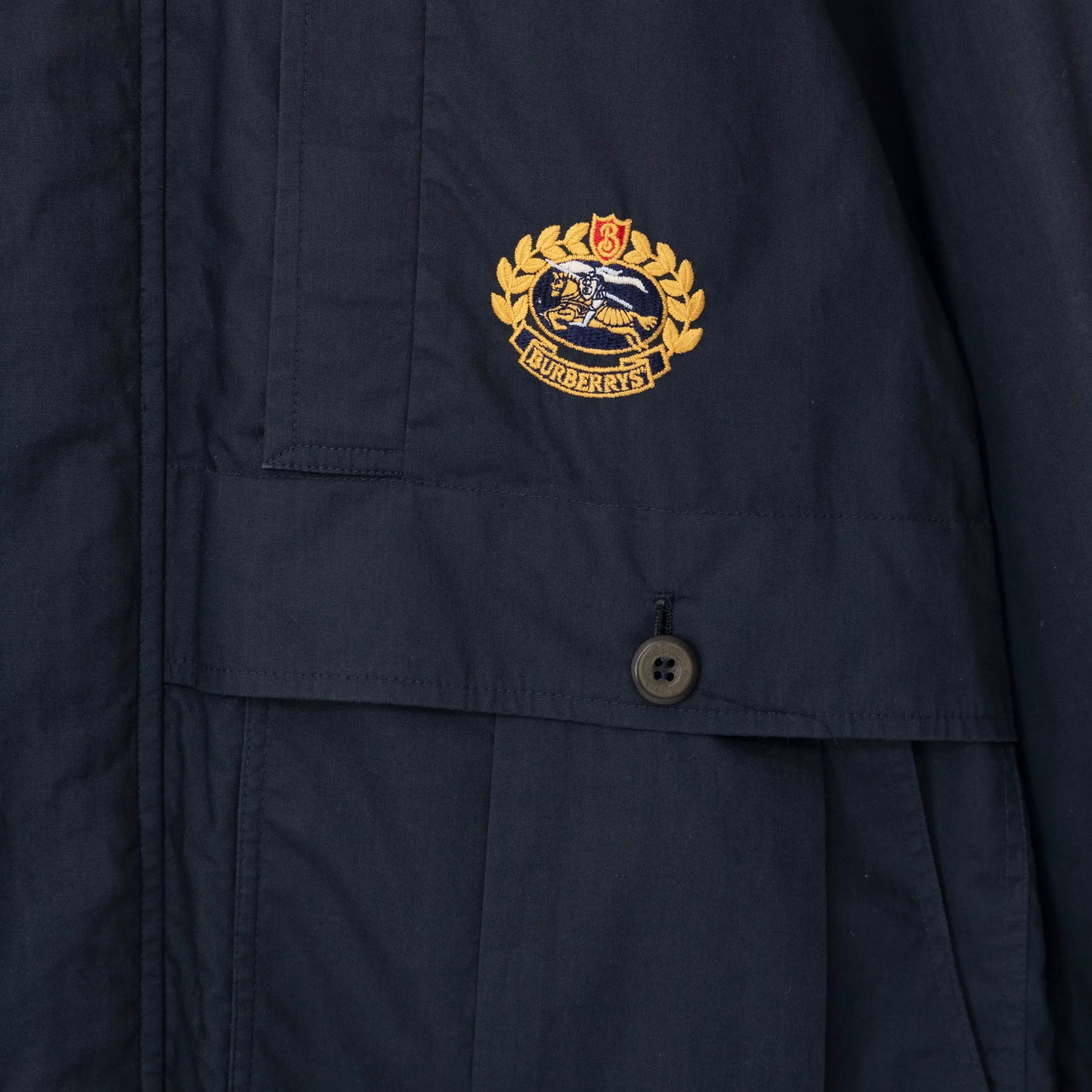 1980s Burberry Cotton Multipocket Blouson