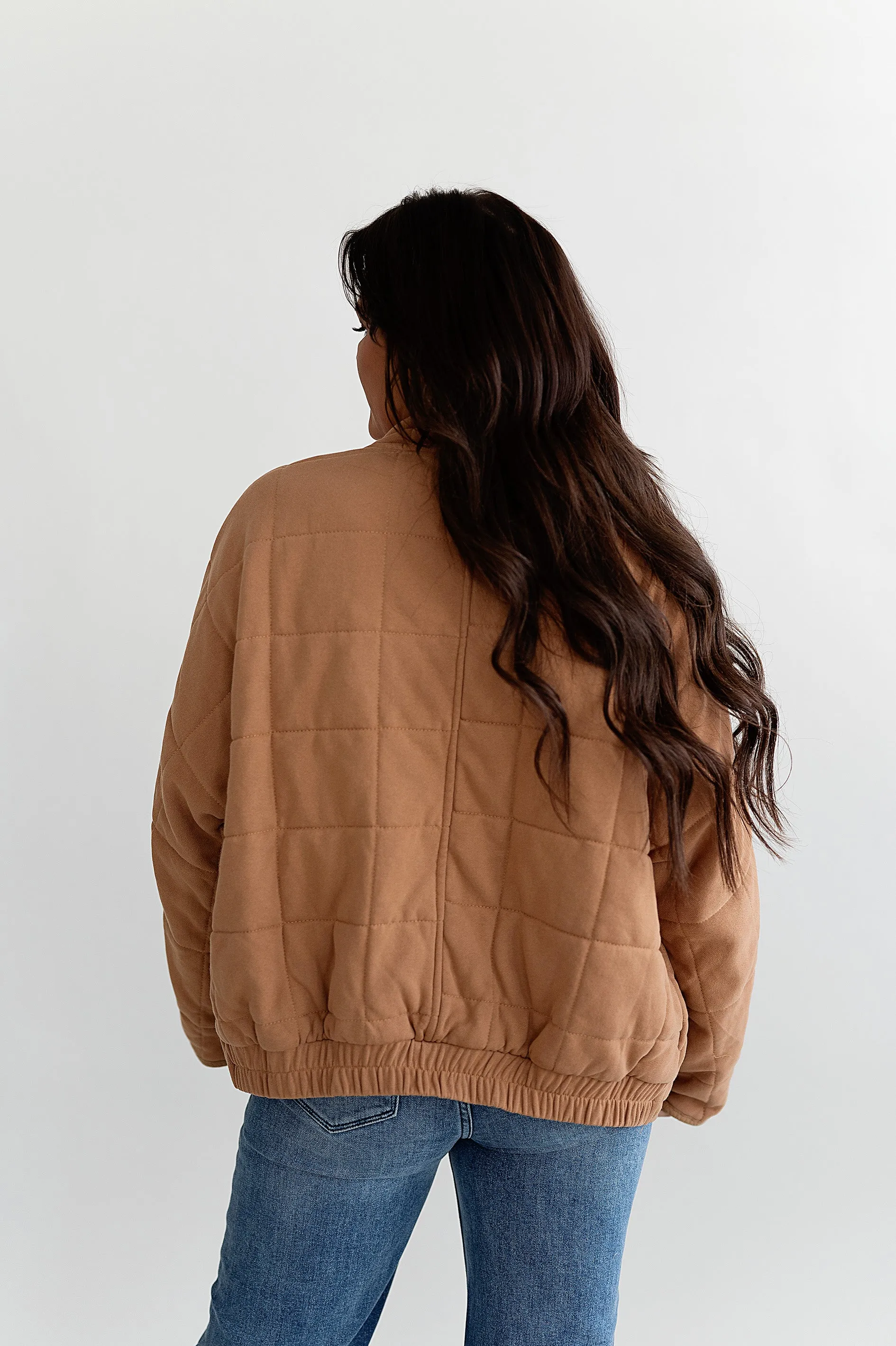 Addison Jacket in Camel