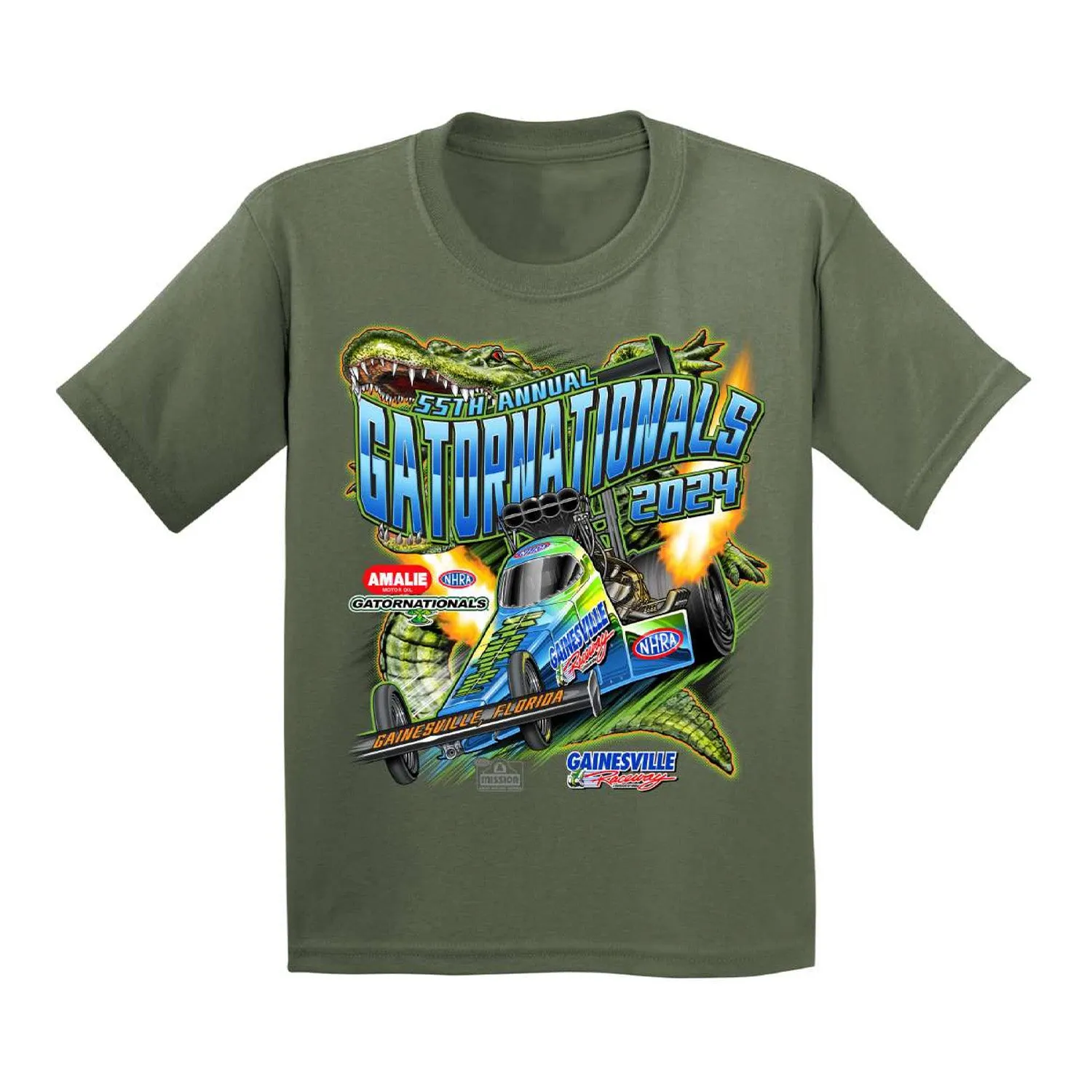 AMALIE Motor Oil NHRA Gatornationals Event Youth Shirt