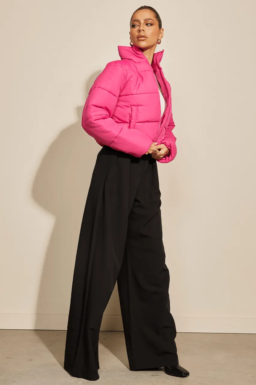 Amora Puffer Jacket - Pink