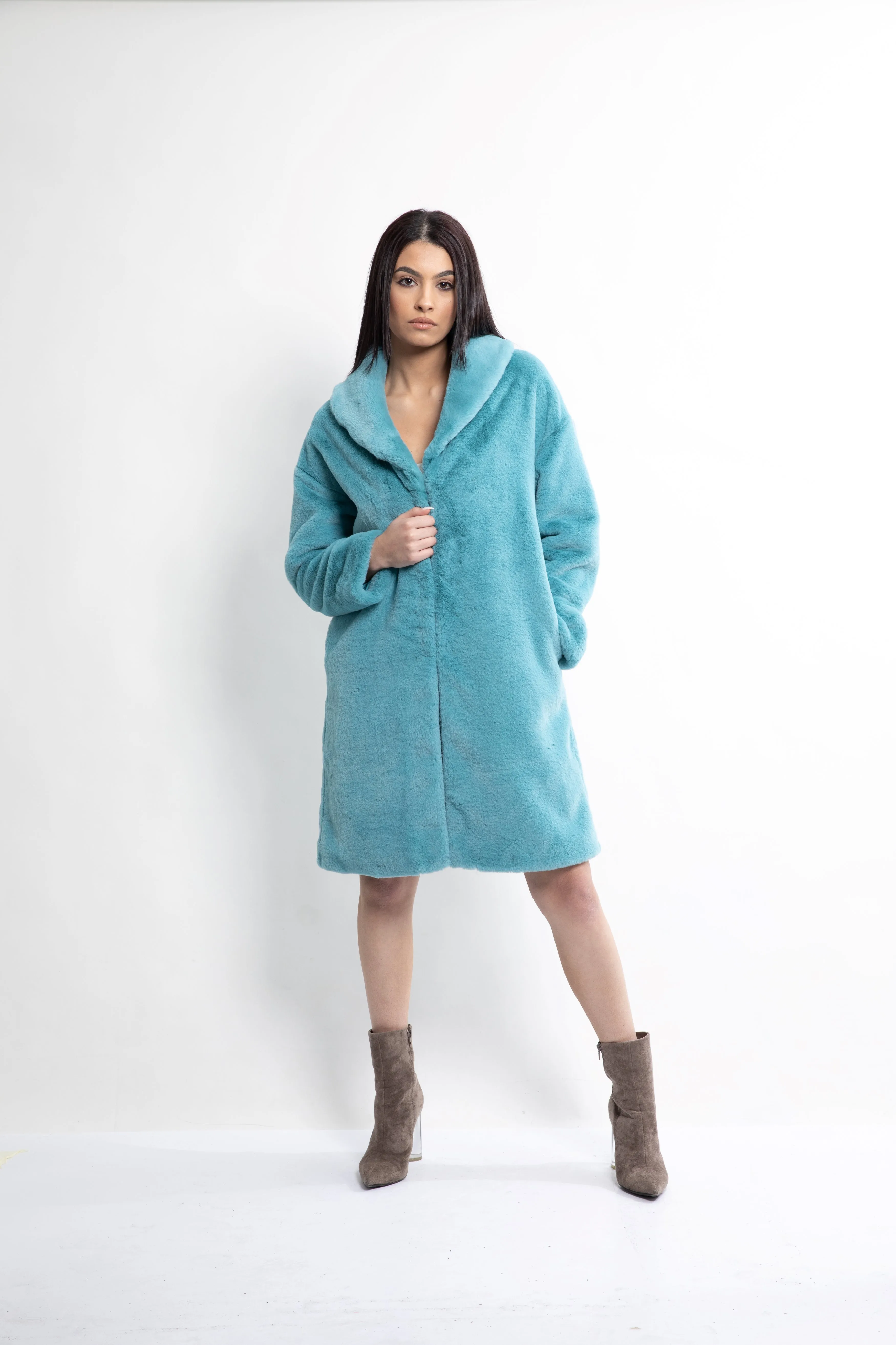 Anna Coat Blue