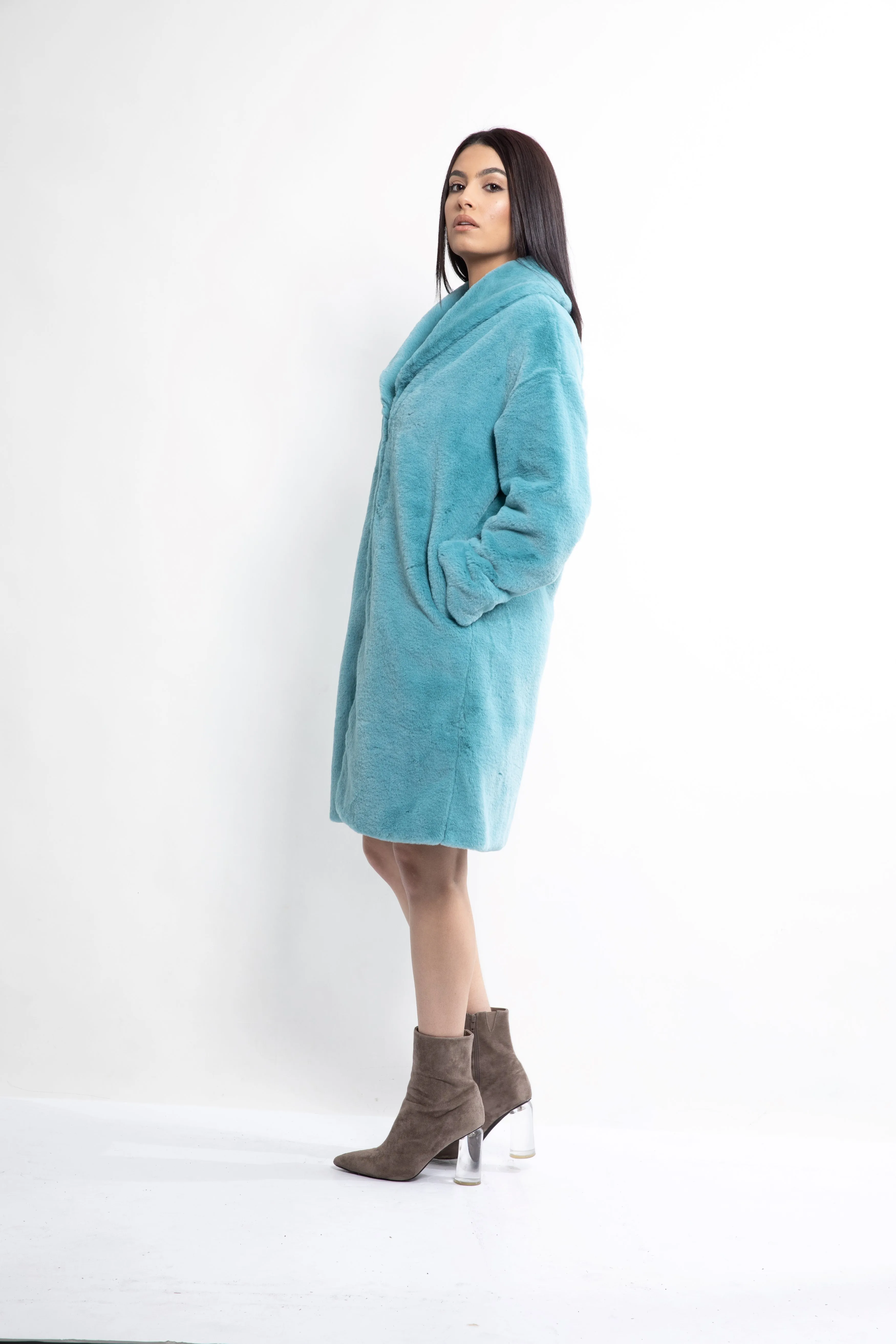 Anna Coat Blue