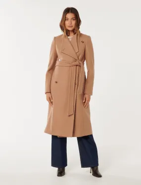 Ari Funnel Neck Coat