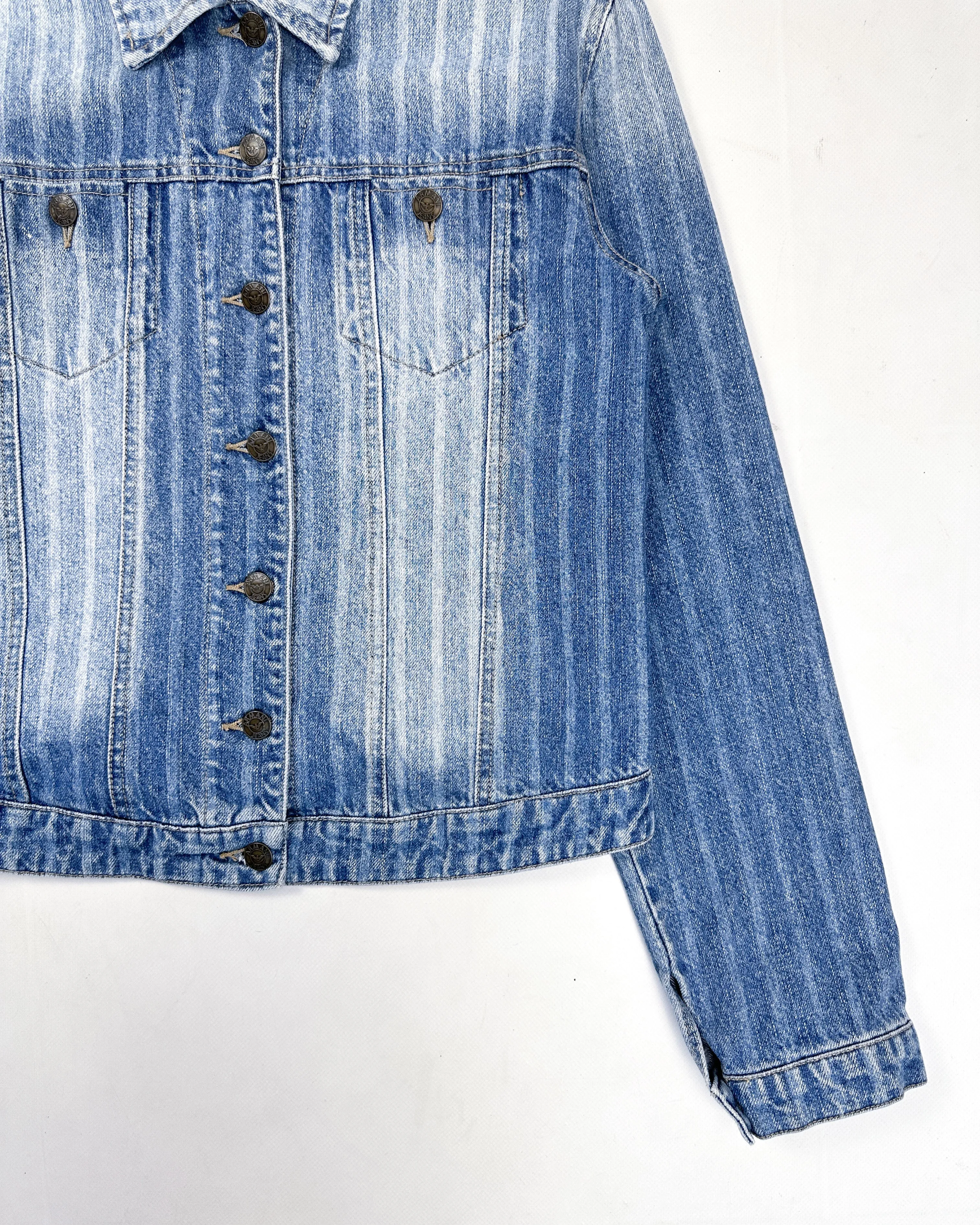 Armani Washed Indigo Denim Jacket 1990's