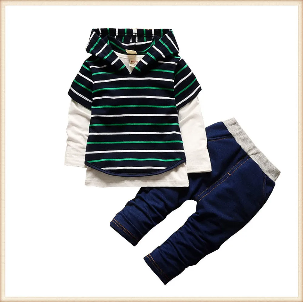 Baby Boys Clothing Sets Spring Autumn New Fashion Tracksuit Set