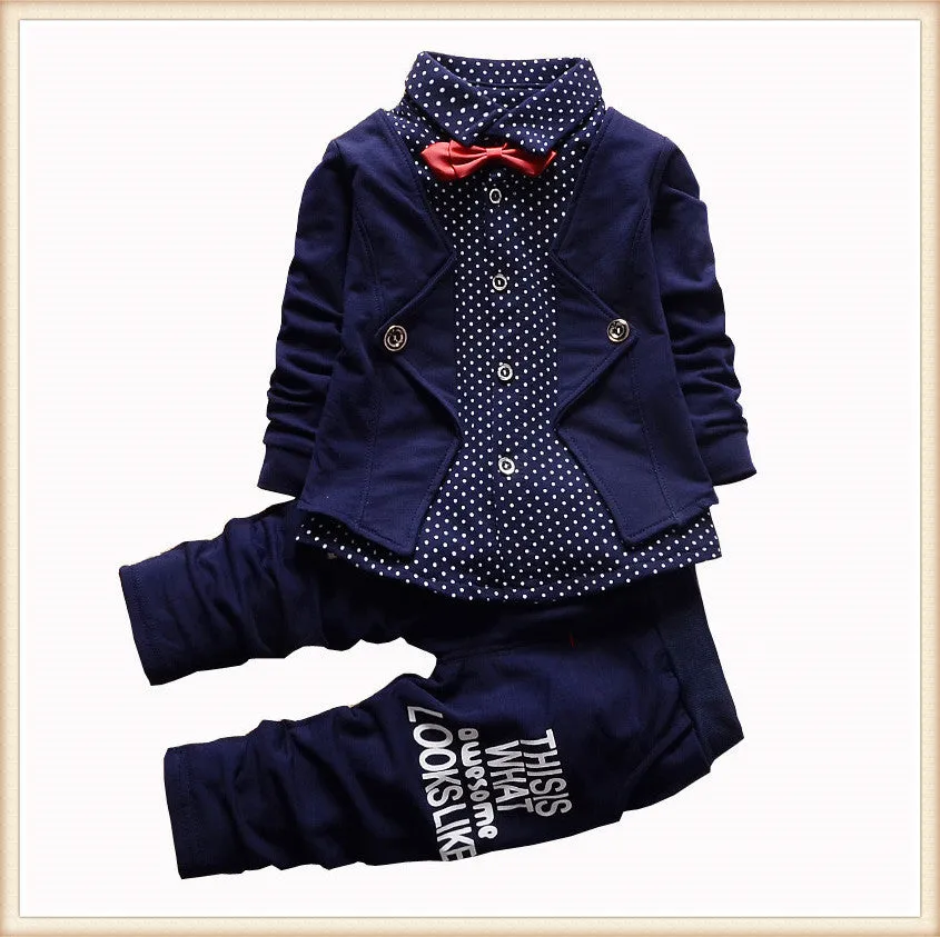 Baby Boys Clothing Sets Spring Autumn New Fashion Tracksuit Set