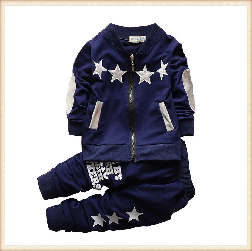 Baby Boys Clothing Sets Spring Autumn New Fashion Tracksuit Set