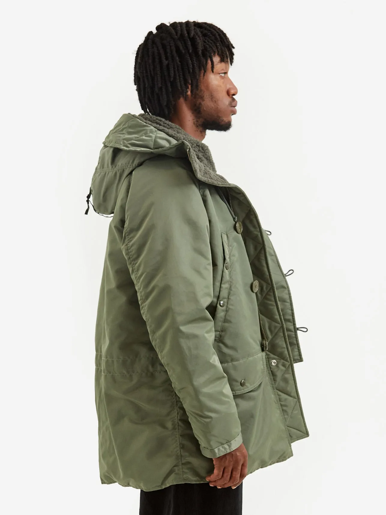 Beams Plus MIL Type N-3B Down Parka - Sage