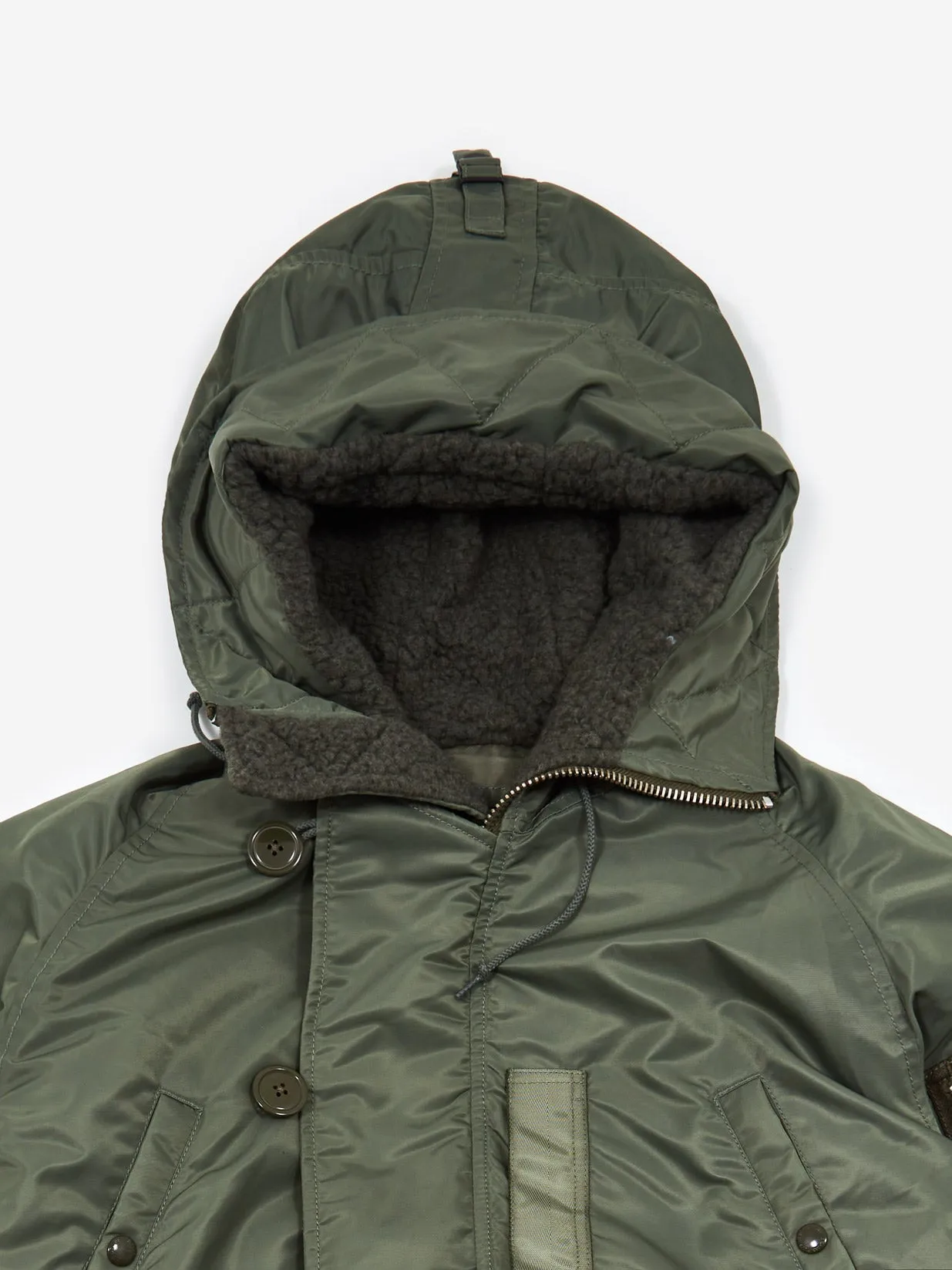 Beams Plus MIL Type N-3B Down Parka - Sage