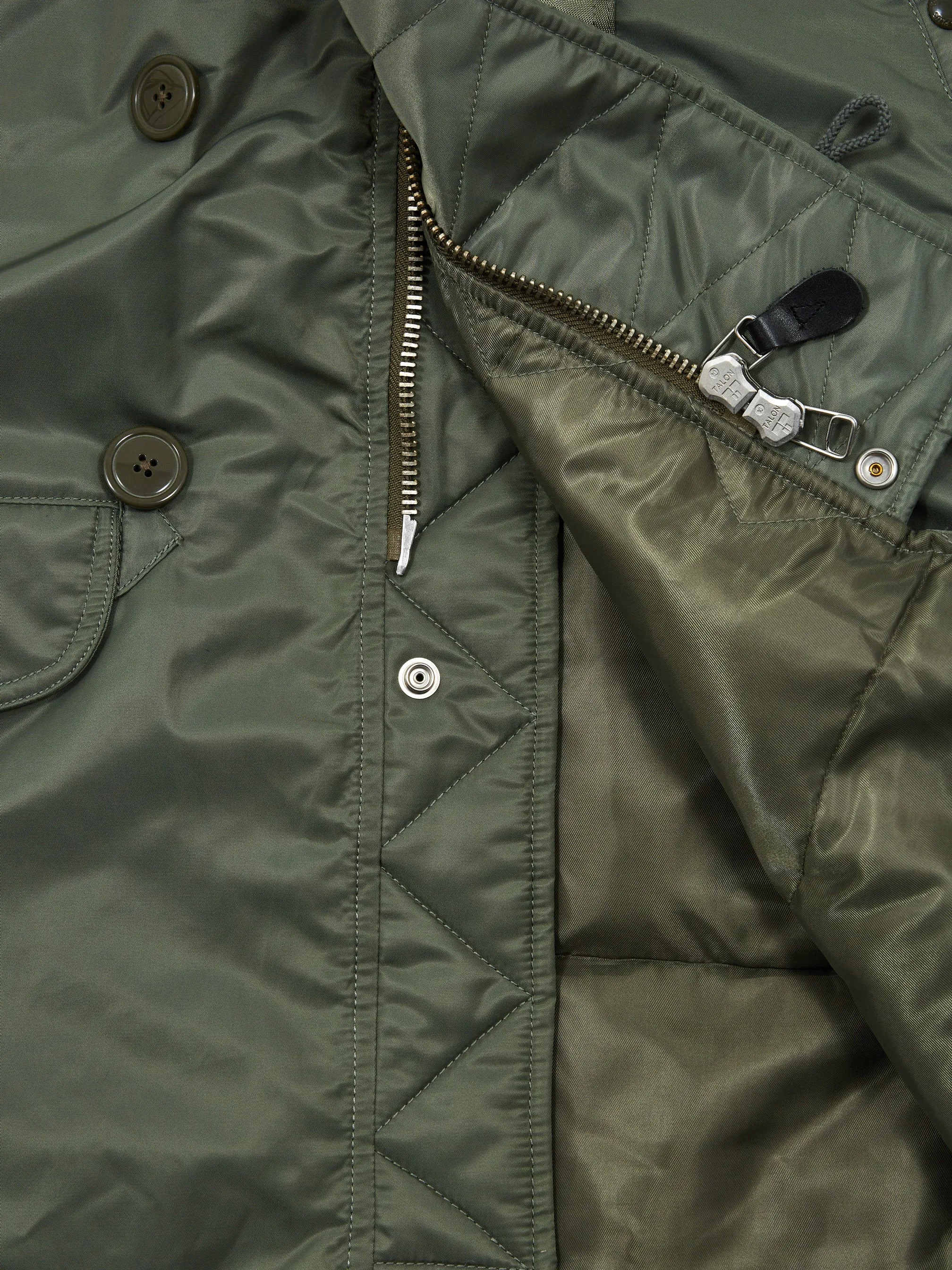 Beams Plus MIL Type N-3B Down Parka - Sage