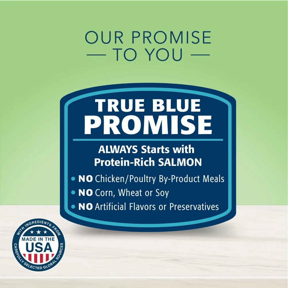 Blue Buffalo True Solutions Perfect Coat Natural Skin & Coat Care Salmon Recipe Adult Dry Dog Food