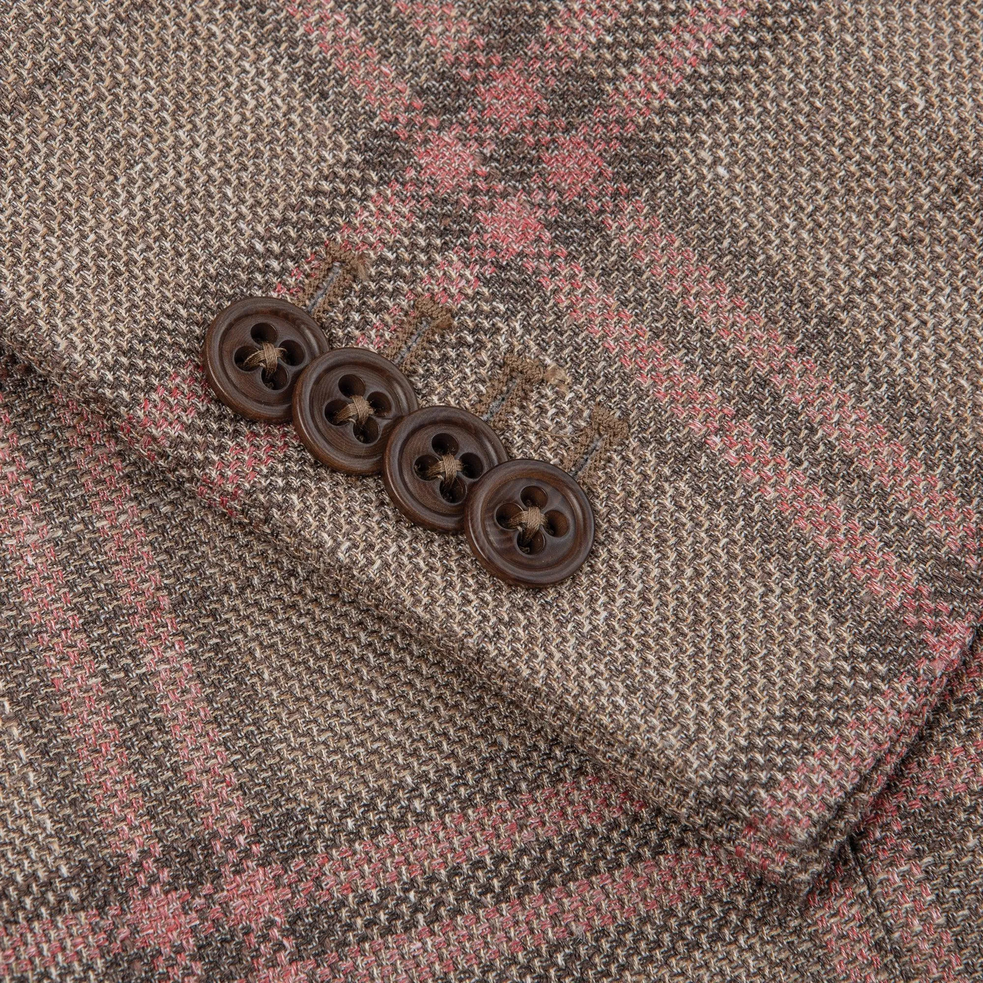 Brown/Red Plaid Sport Coat