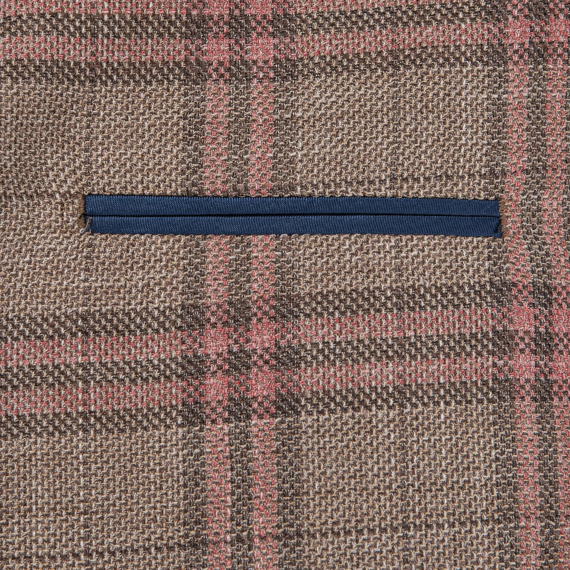 Brown/Red Plaid Sport Coat