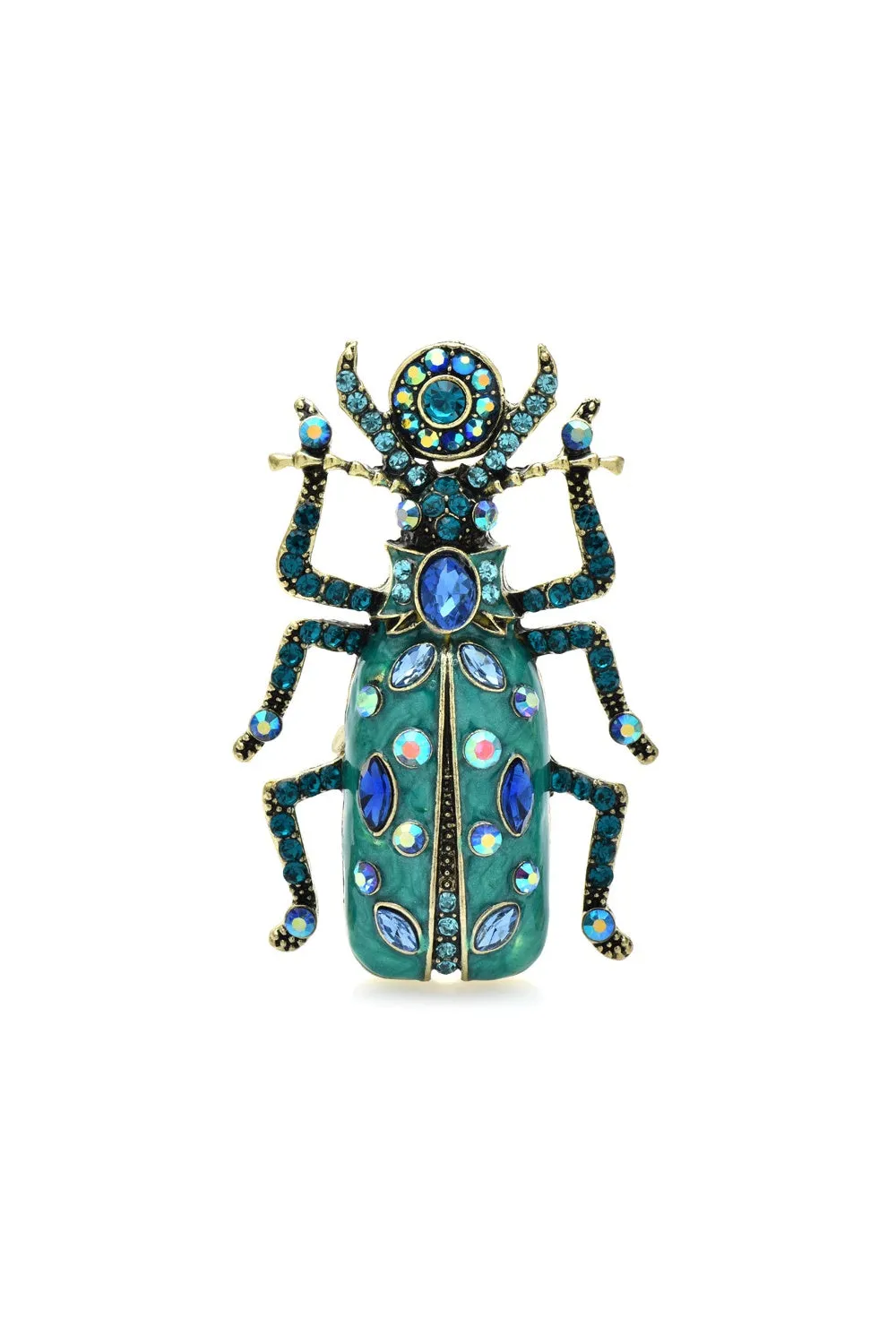 BUGS LIFE BROOCH BLUE