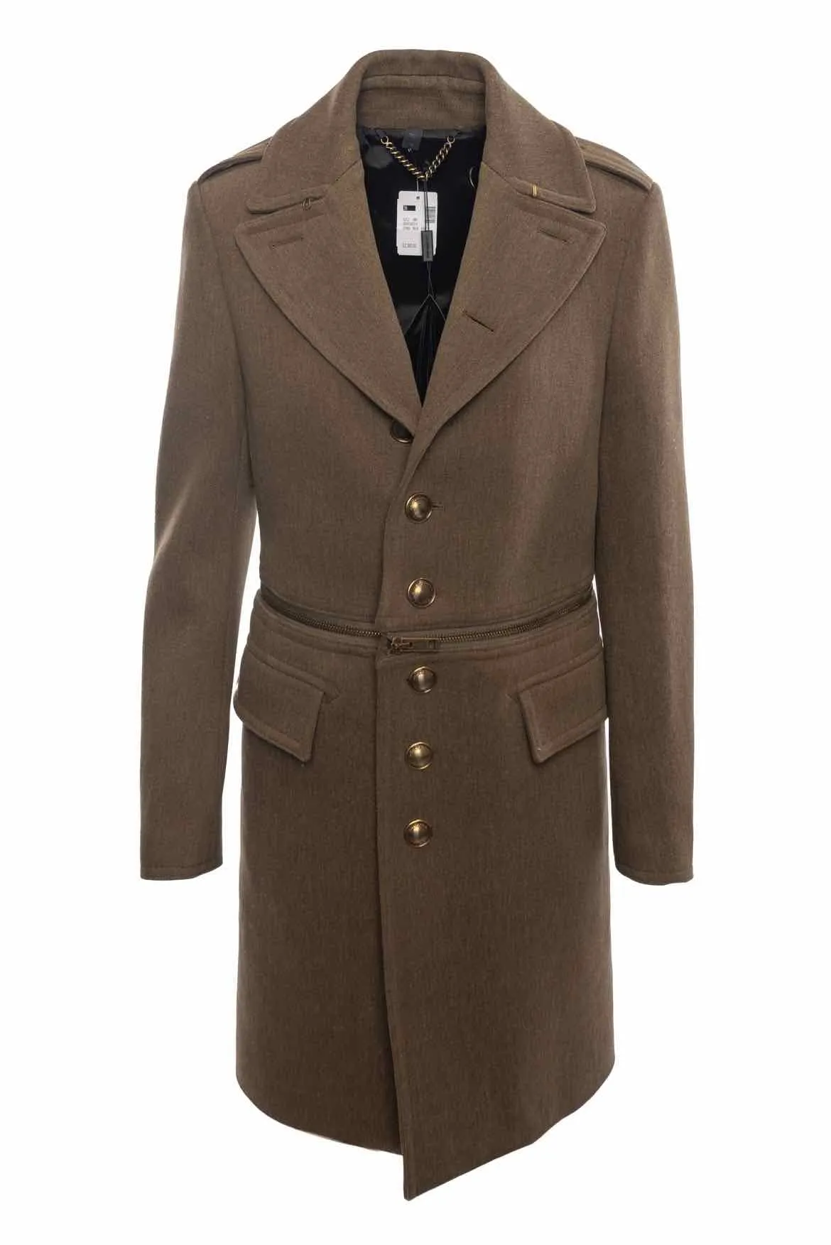 Burberry Prorsum Size 36 Military Wool Coat