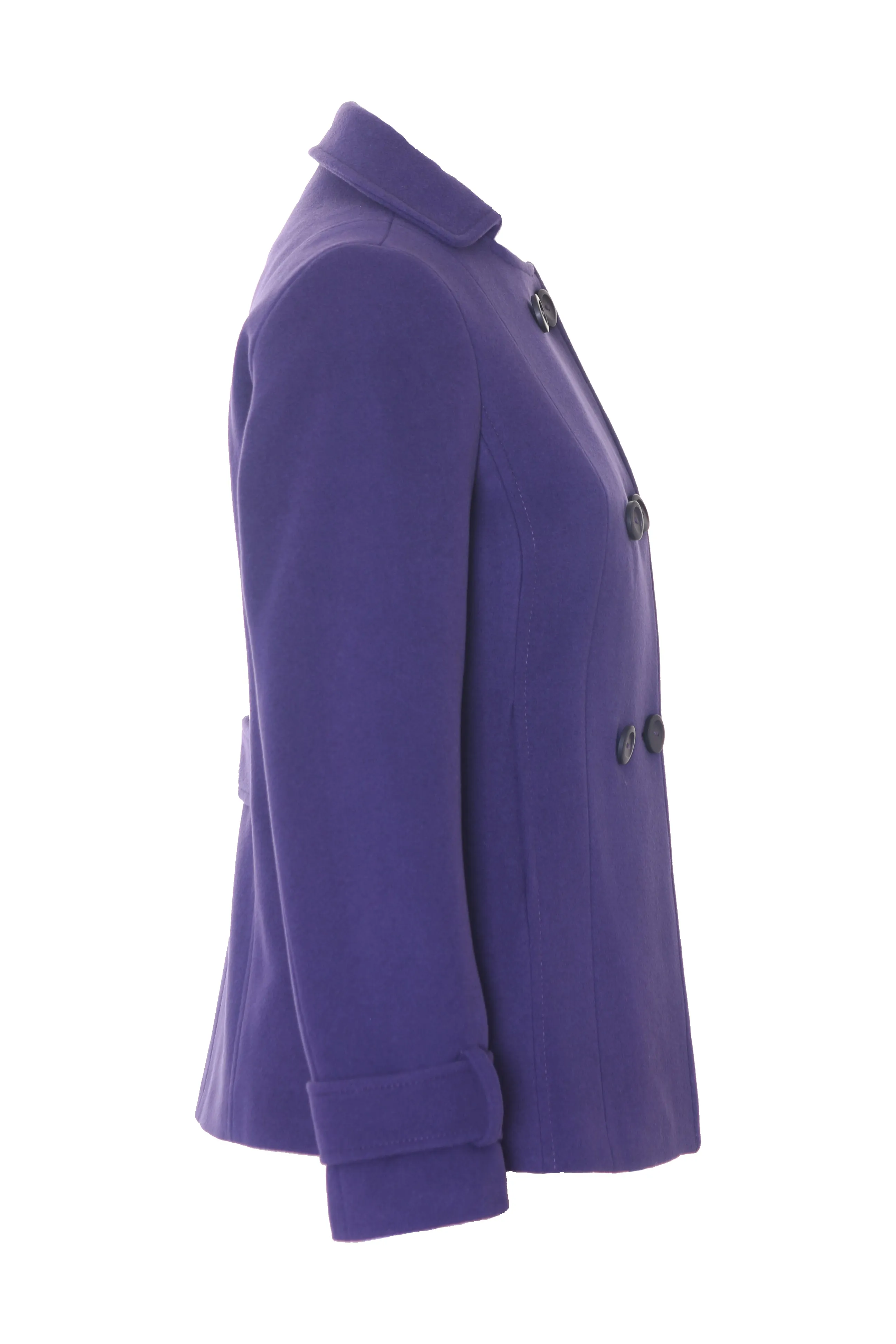 Busy Clothing Womens Wool Blend Jacket Coat