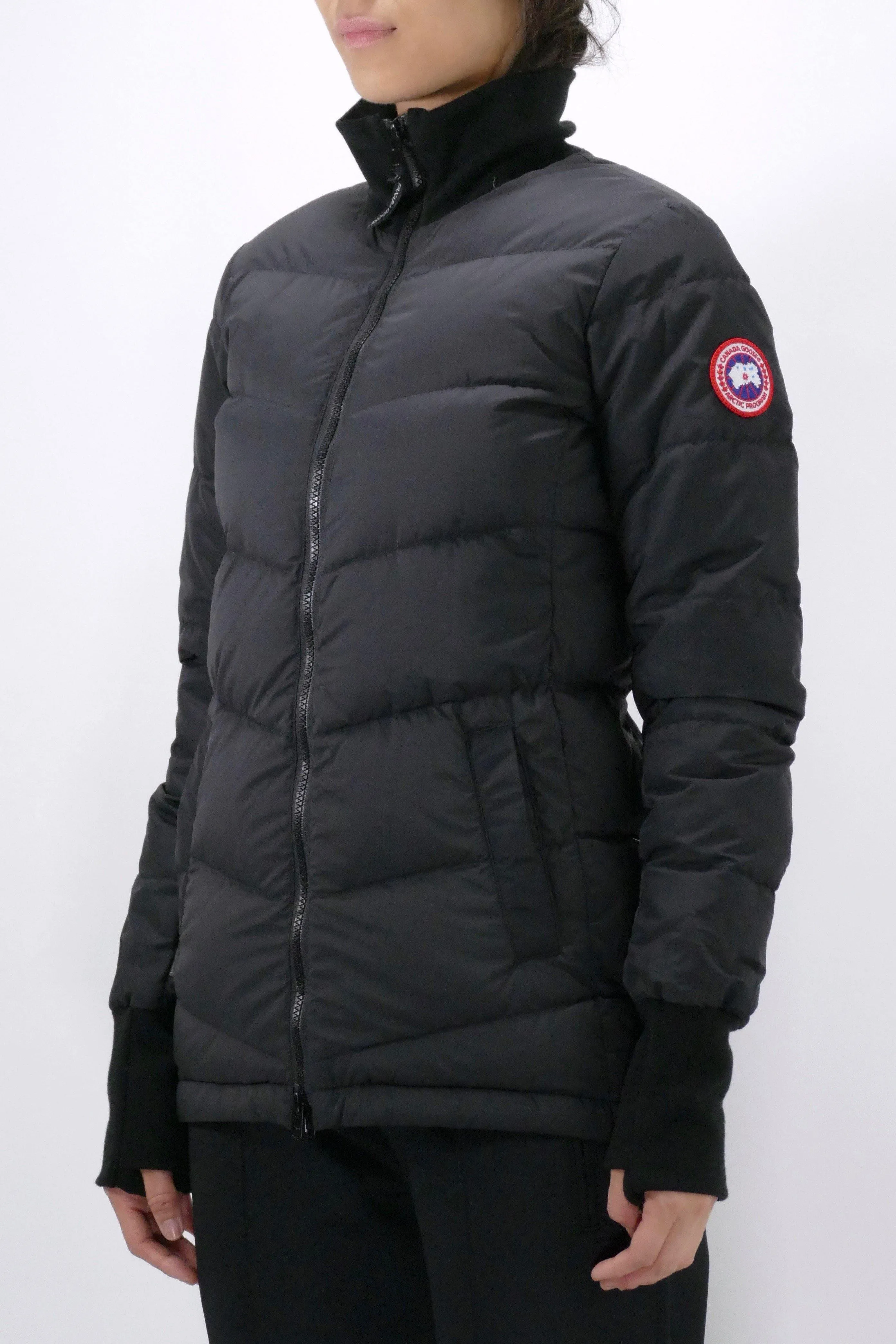 Canada Goose Womens Jacket Toronto - White Black