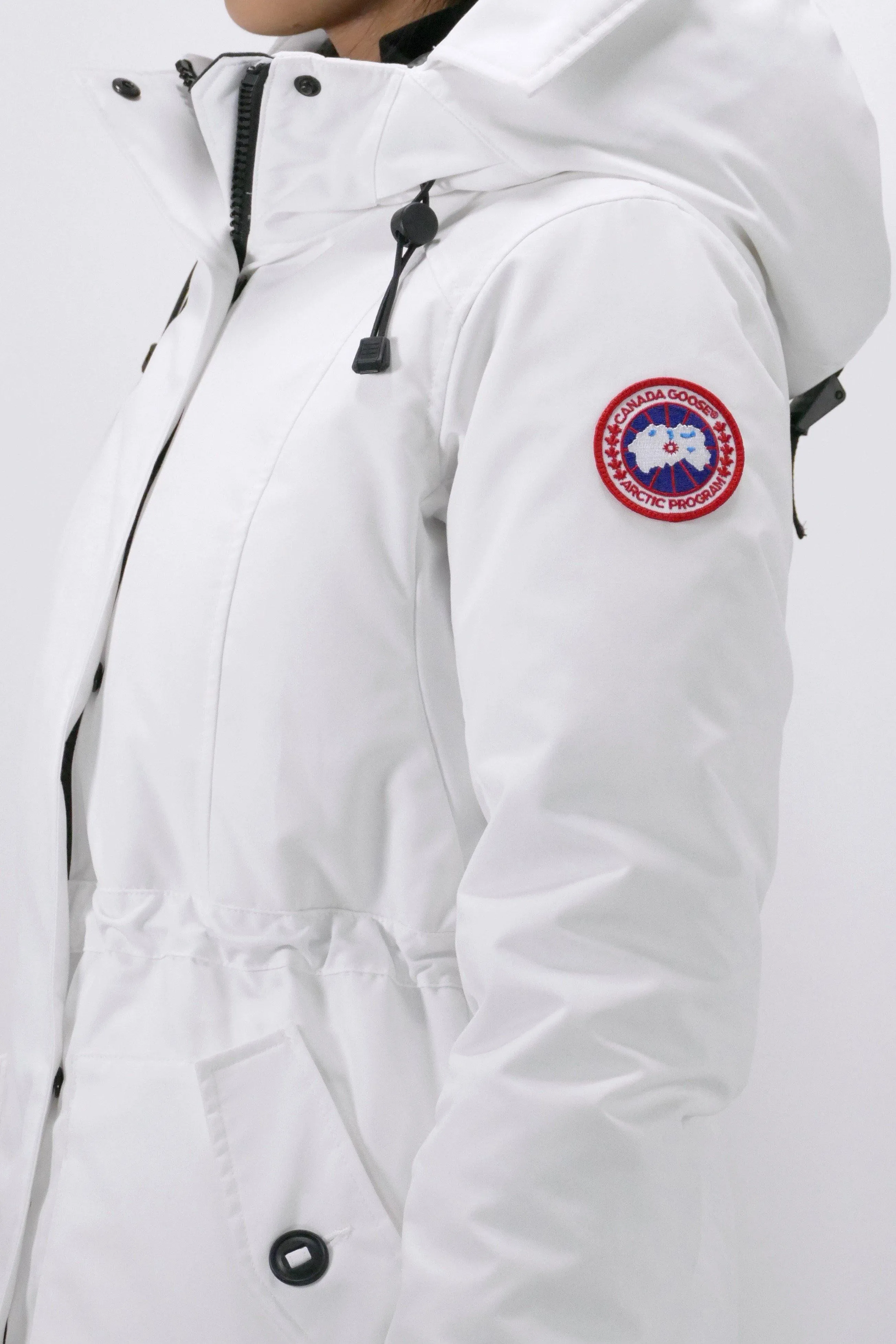 Canada Goose Womens Jacket Toronto - White Black