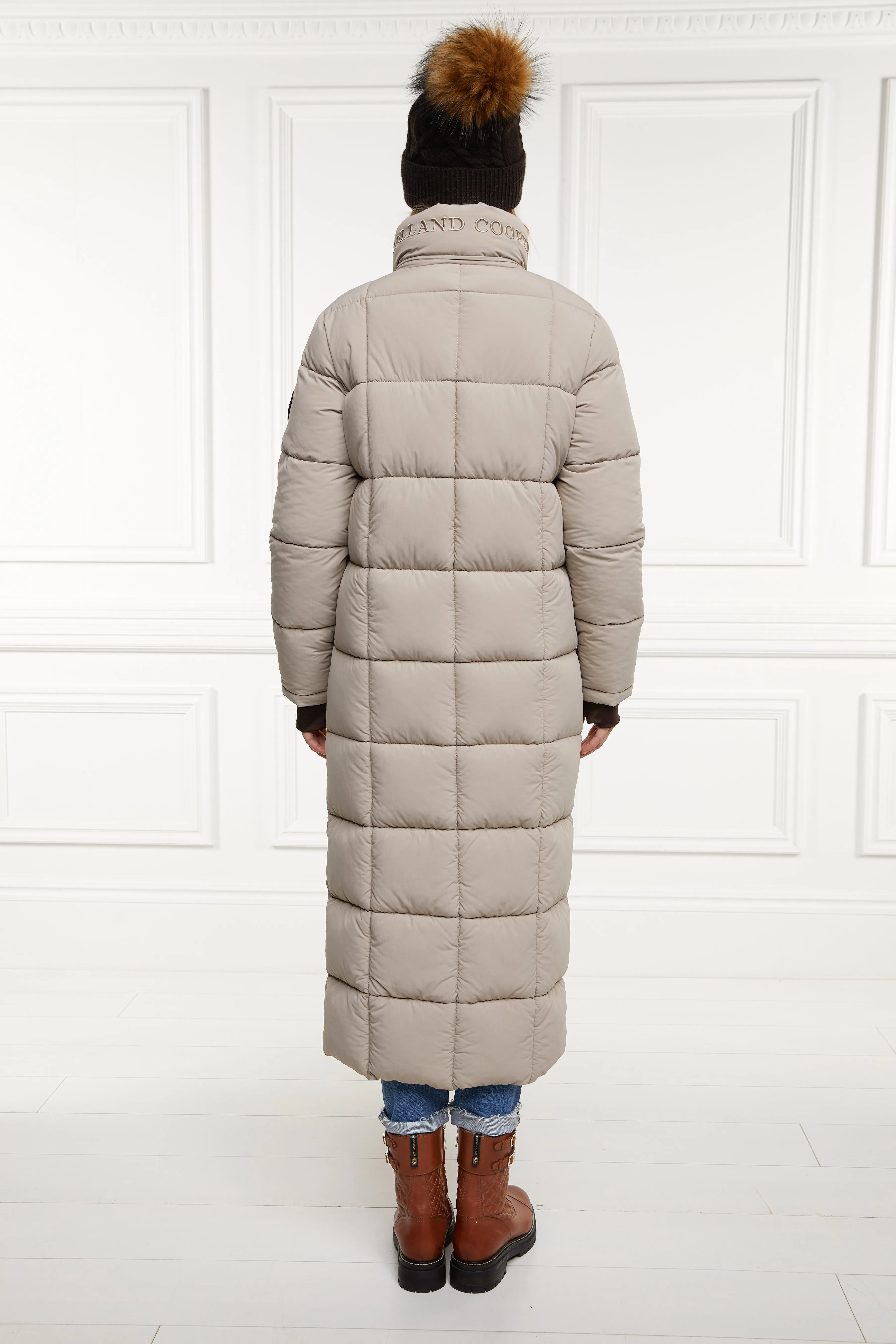 Carrington Longline Coat (Stone)