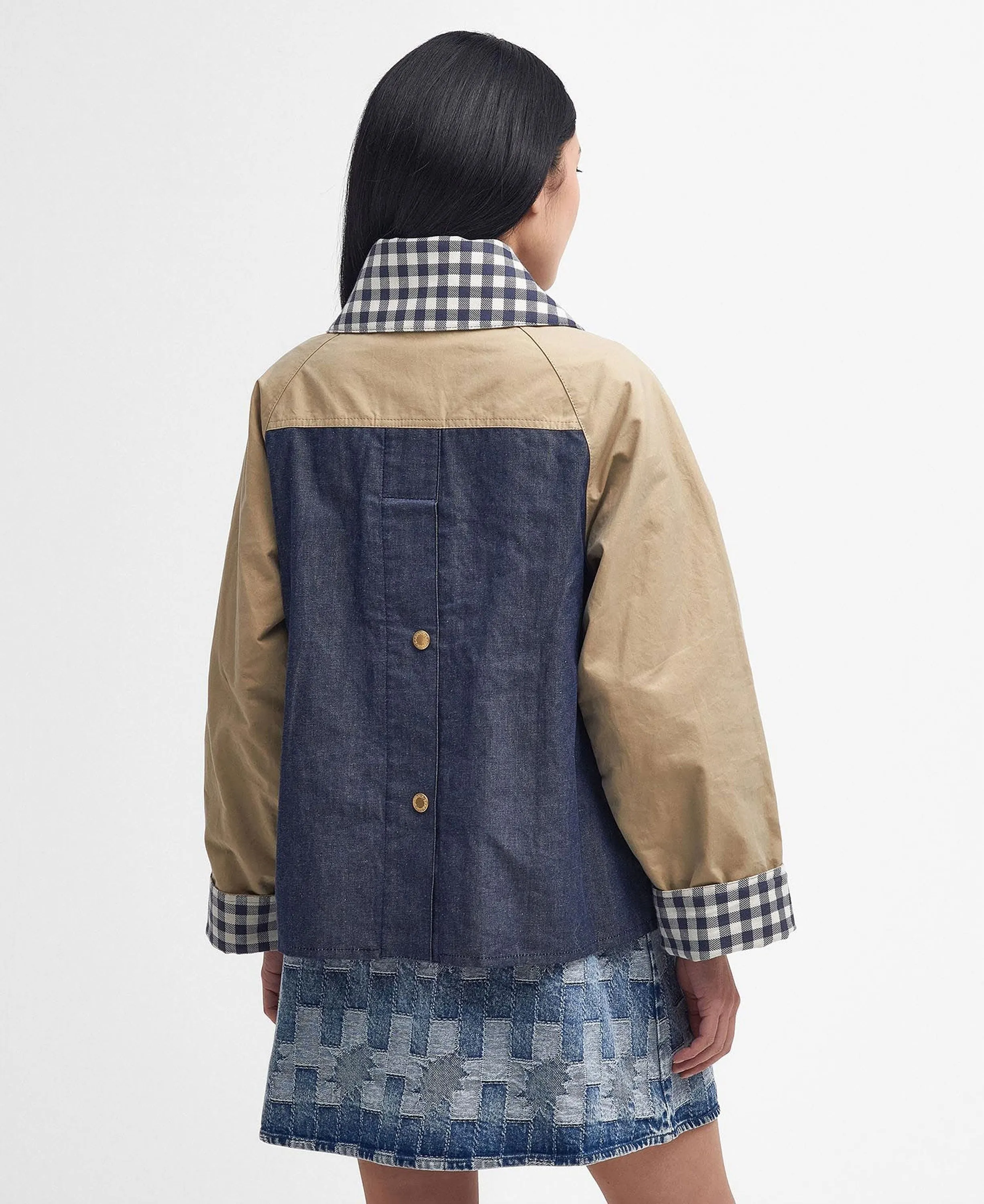 Showerproof Catton Spey Patch Jacket - Beige, Indigo, Summer Navy