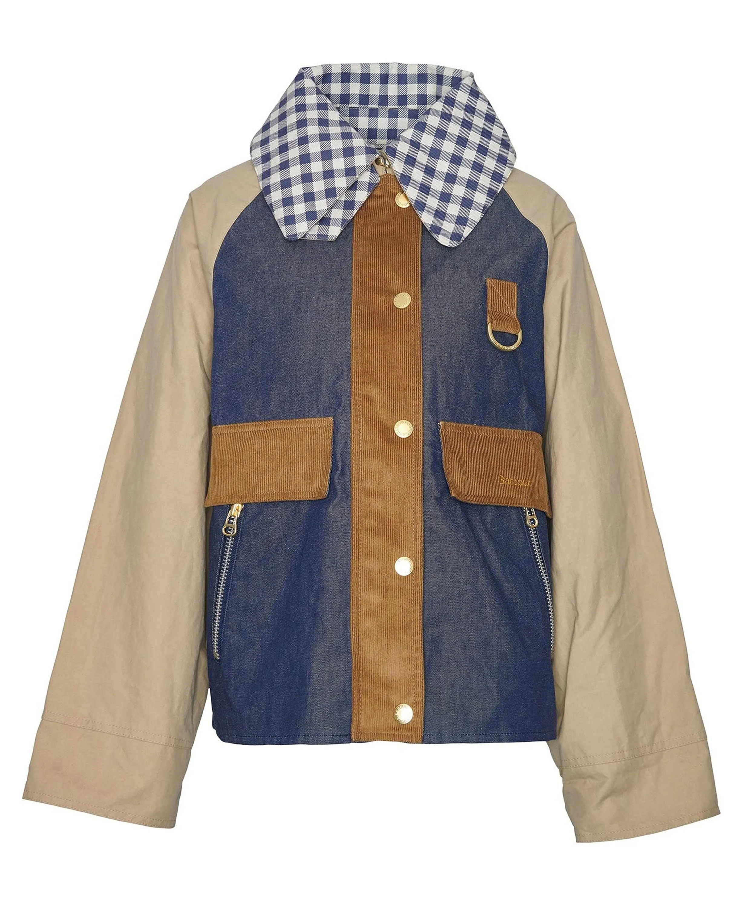 Showerproof Catton Spey Patch Jacket - Beige, Indigo, Summer Navy