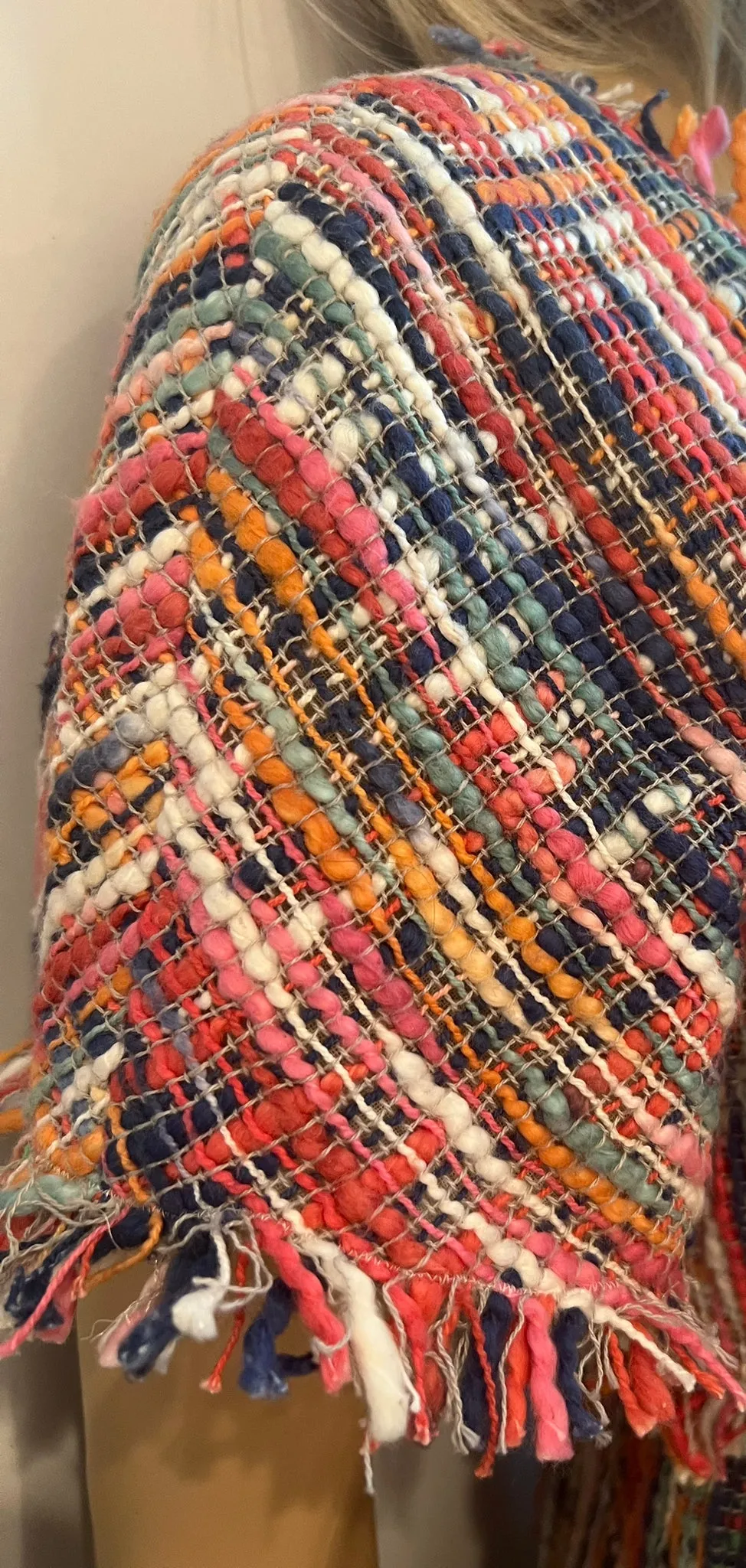 Chanel 2015 Multicolor Dress FR 42