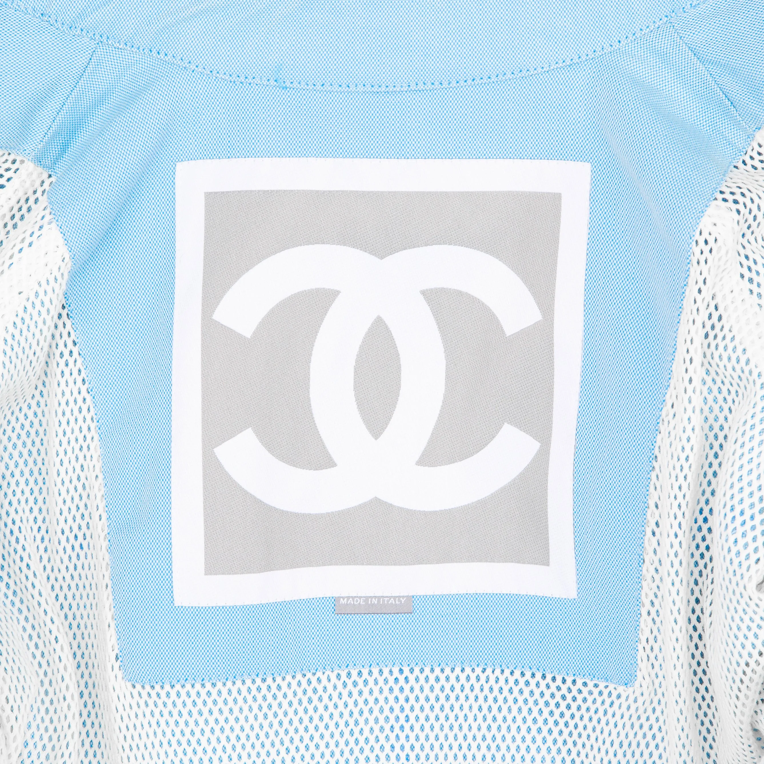 Chanel Spring 2002 Logo Moto Jacket