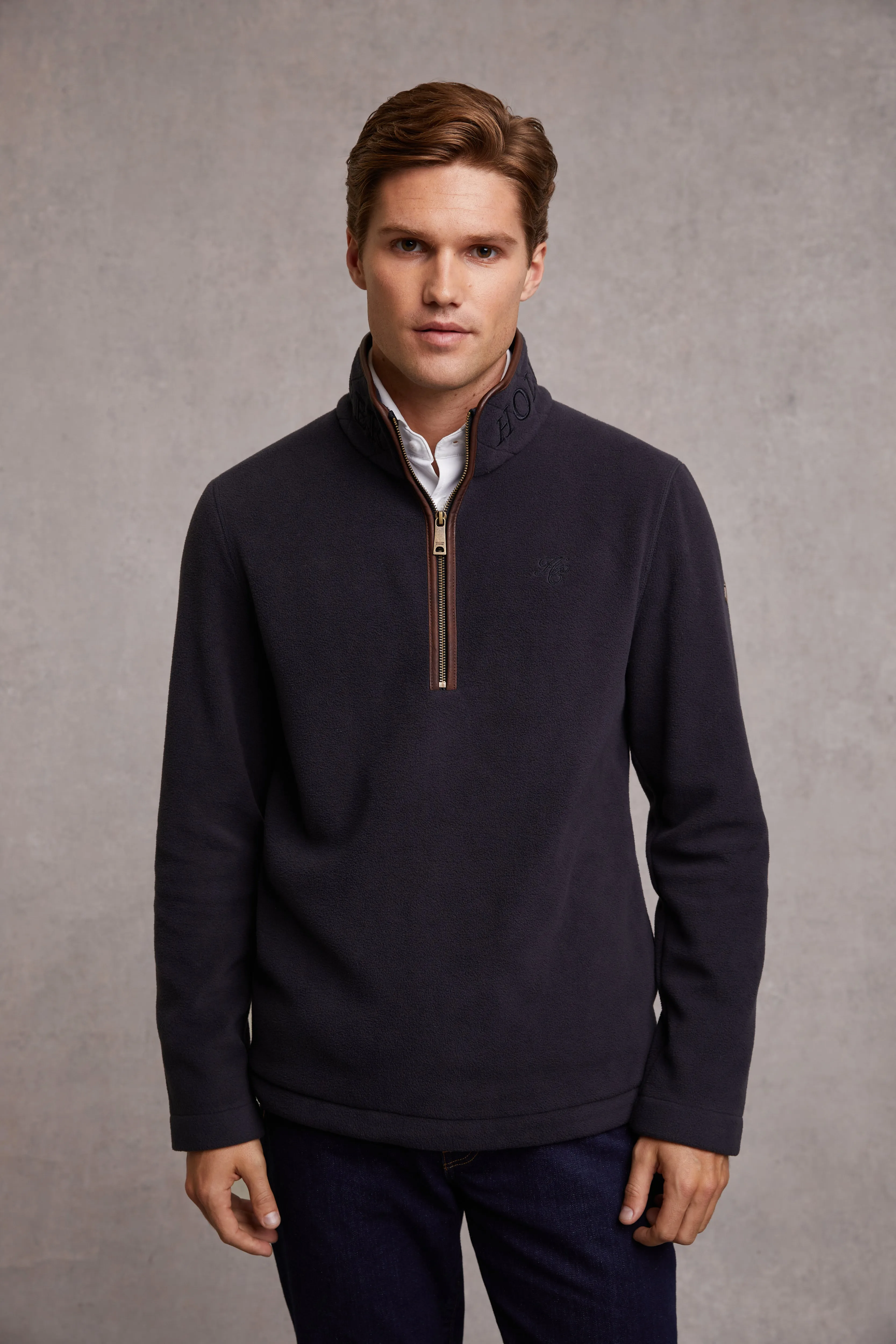 Country Fleece Half Zip (Ink Navy)