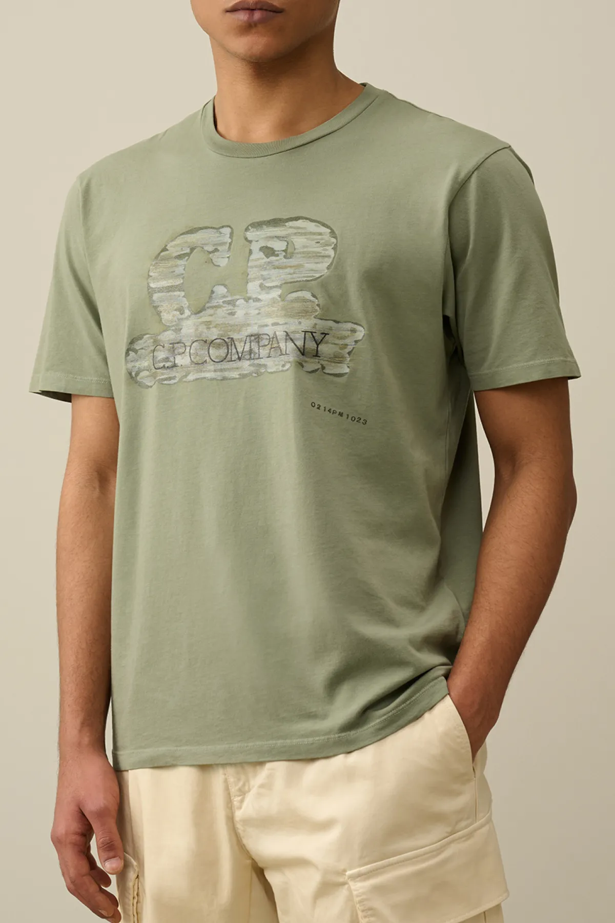 C.P. Company 299A 24/1 Jersey Tee - Green