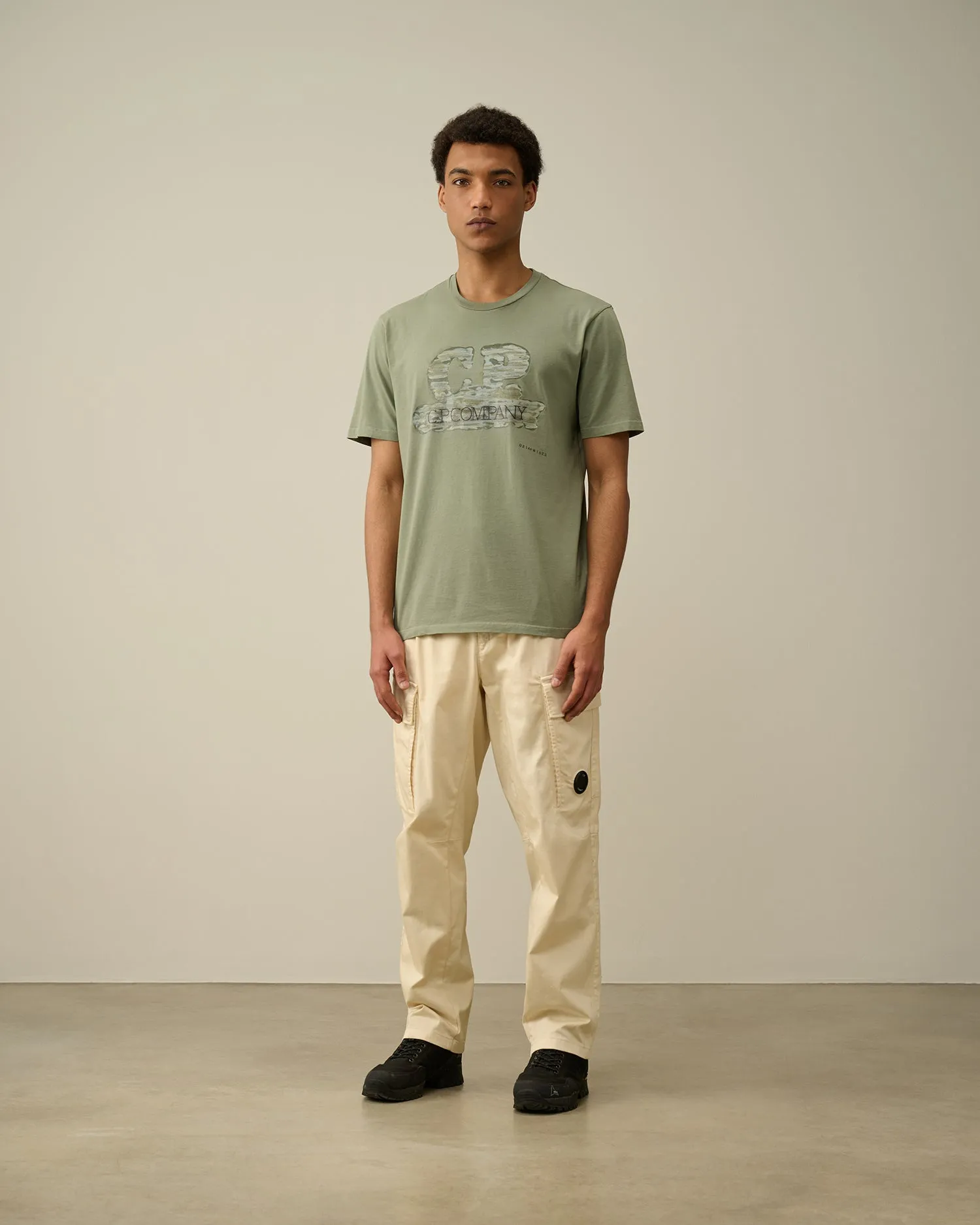 C.P. Company 299A 24/1 Jersey Tee - Green