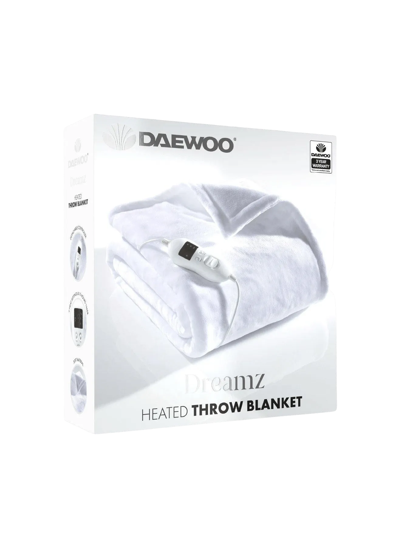 Daewoo Dreamz Heated Throw Blanket | 937206