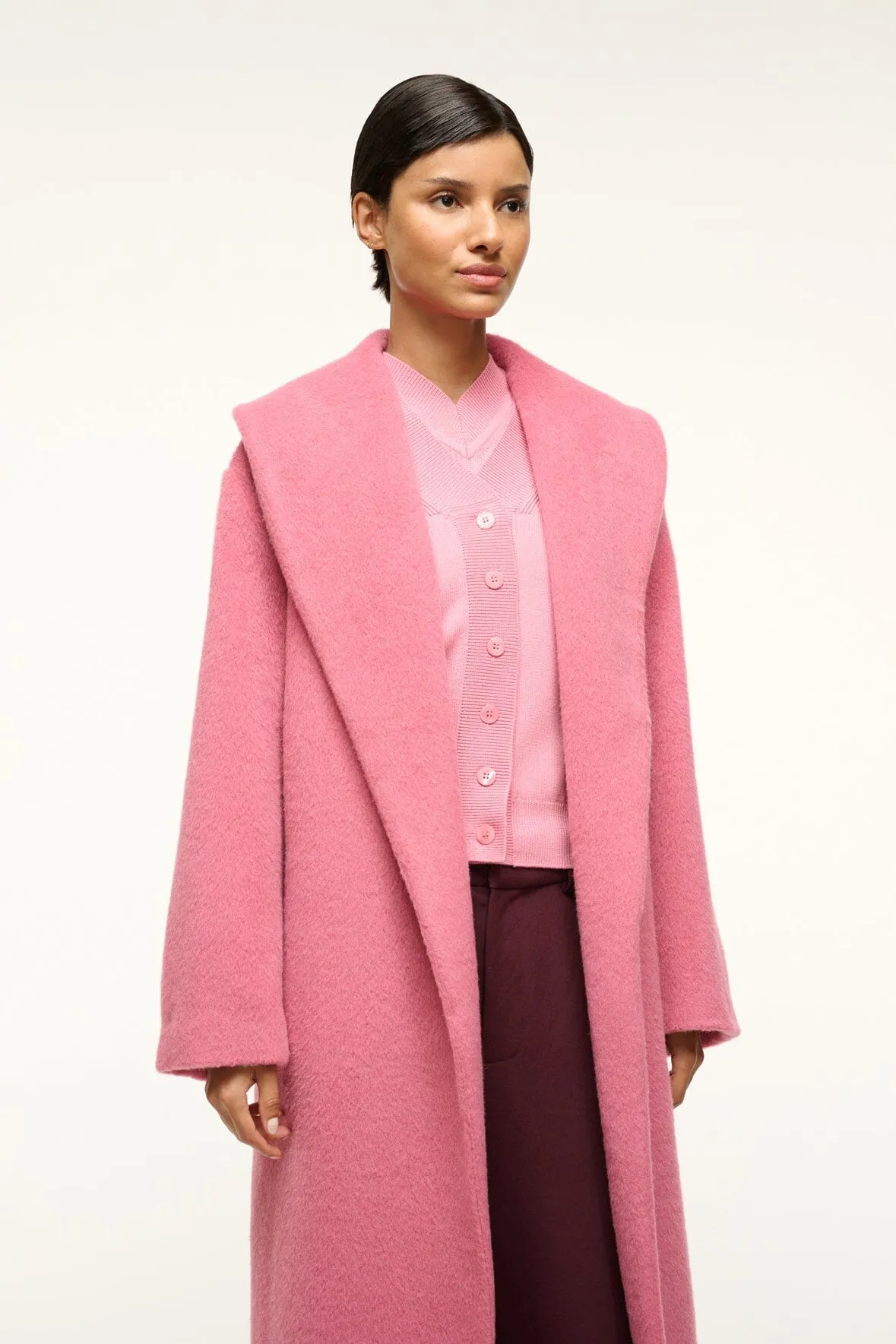 DAKOTA COAT | DAMASK PINK