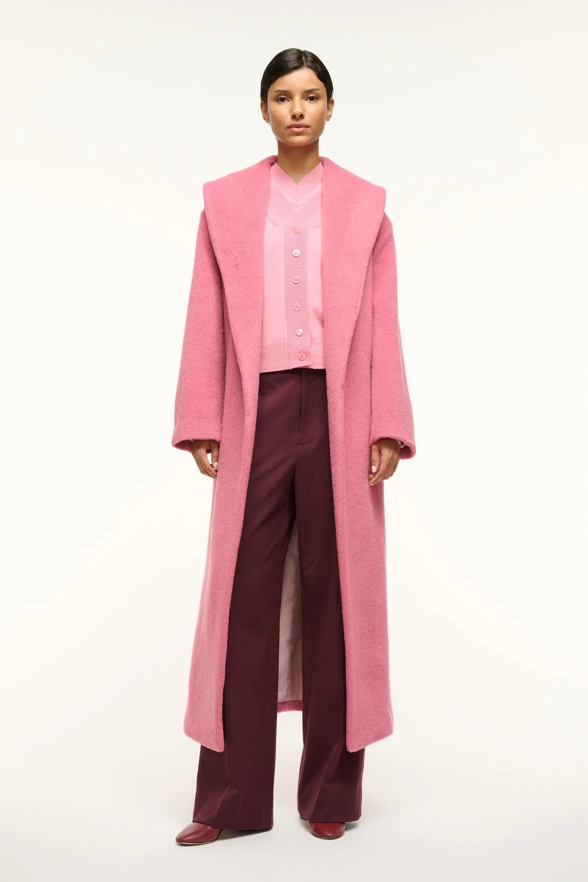 DAKOTA COAT | DAMASK PINK