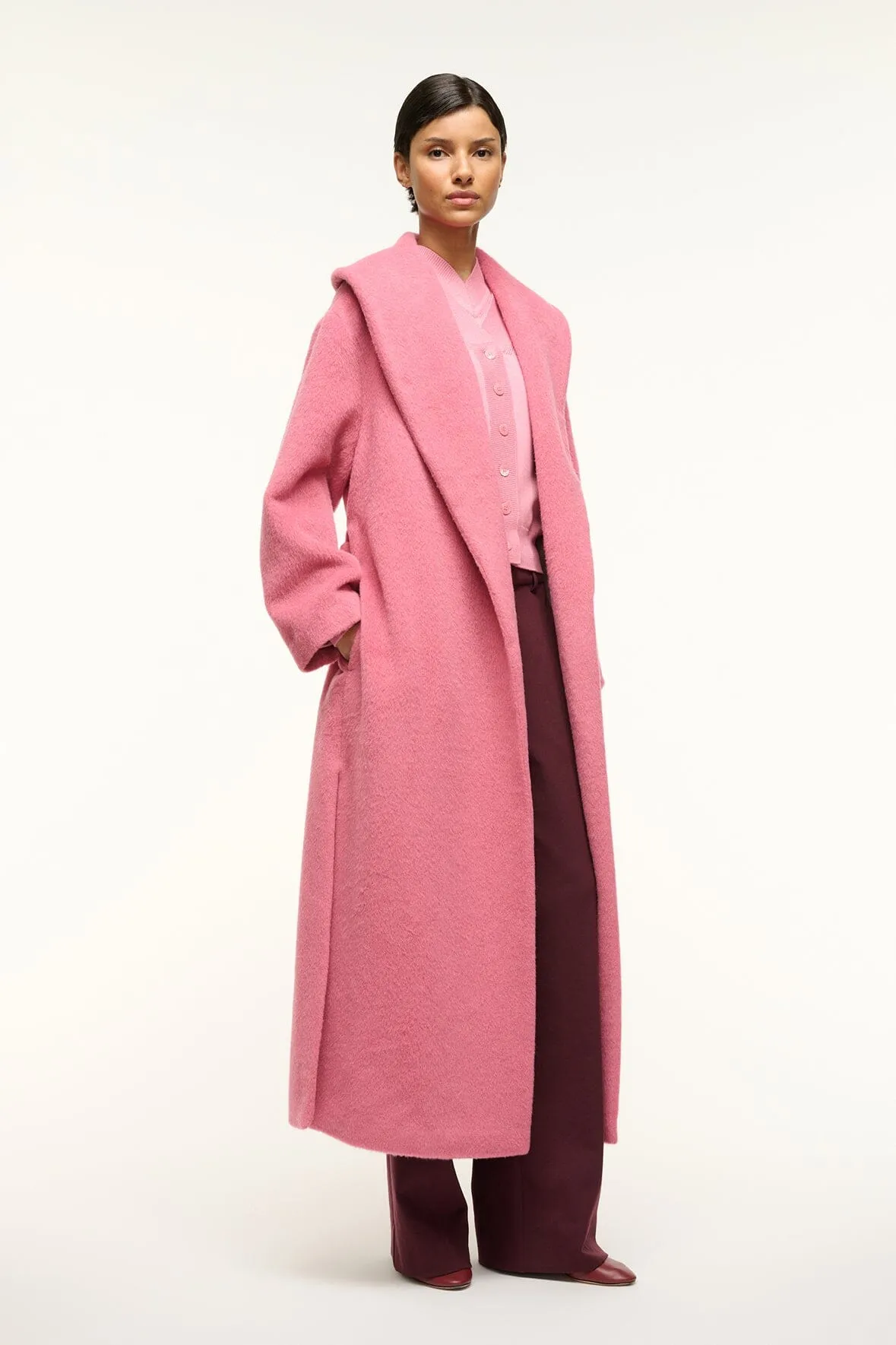 DAKOTA COAT | DAMASK PINK