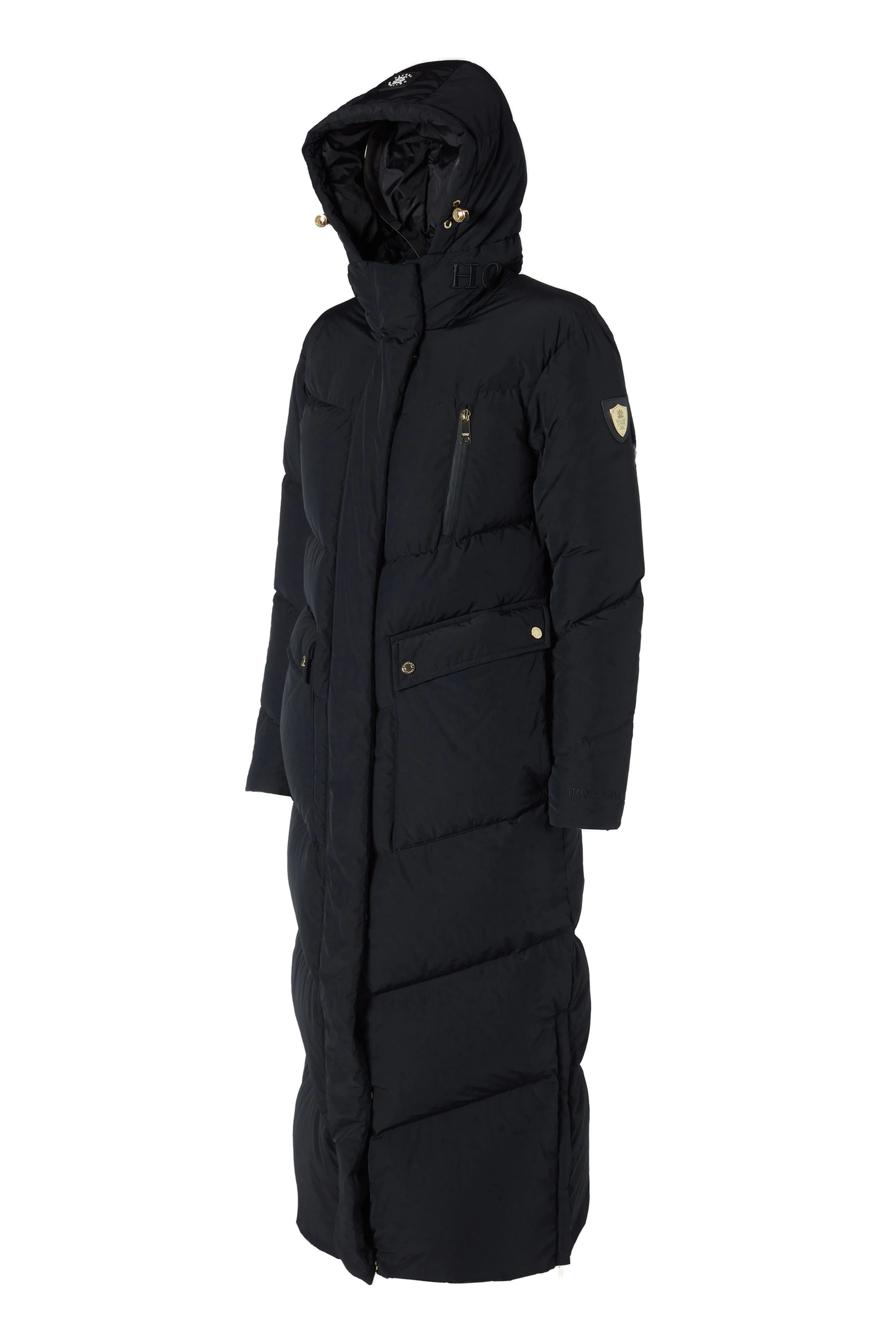 Dakota Longline Down Coat (Black)