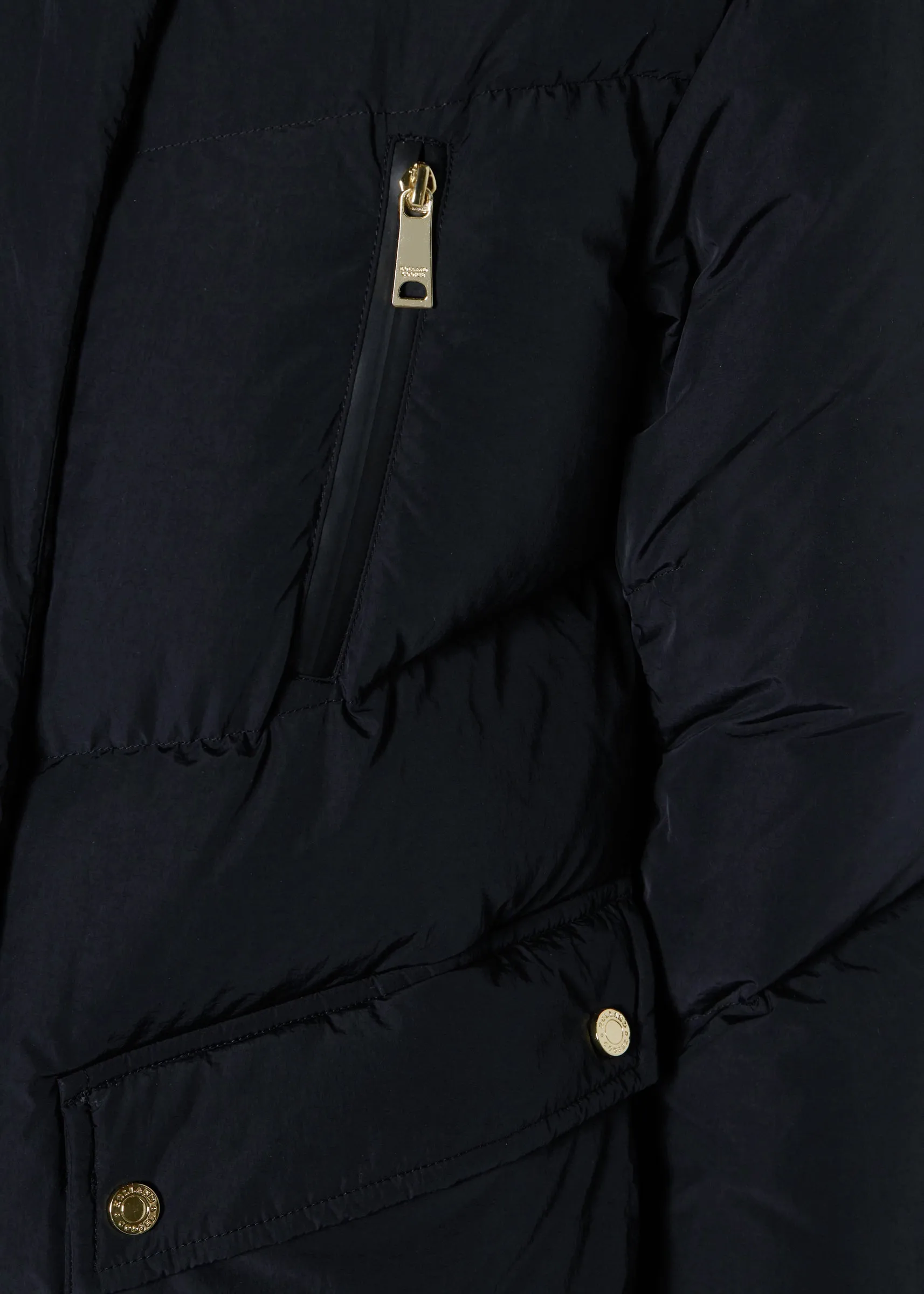 Dakota Longline Down Coat (Black)