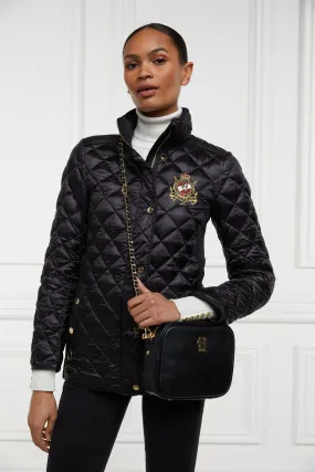 Diamond Quilt Classic Jacket (Black)