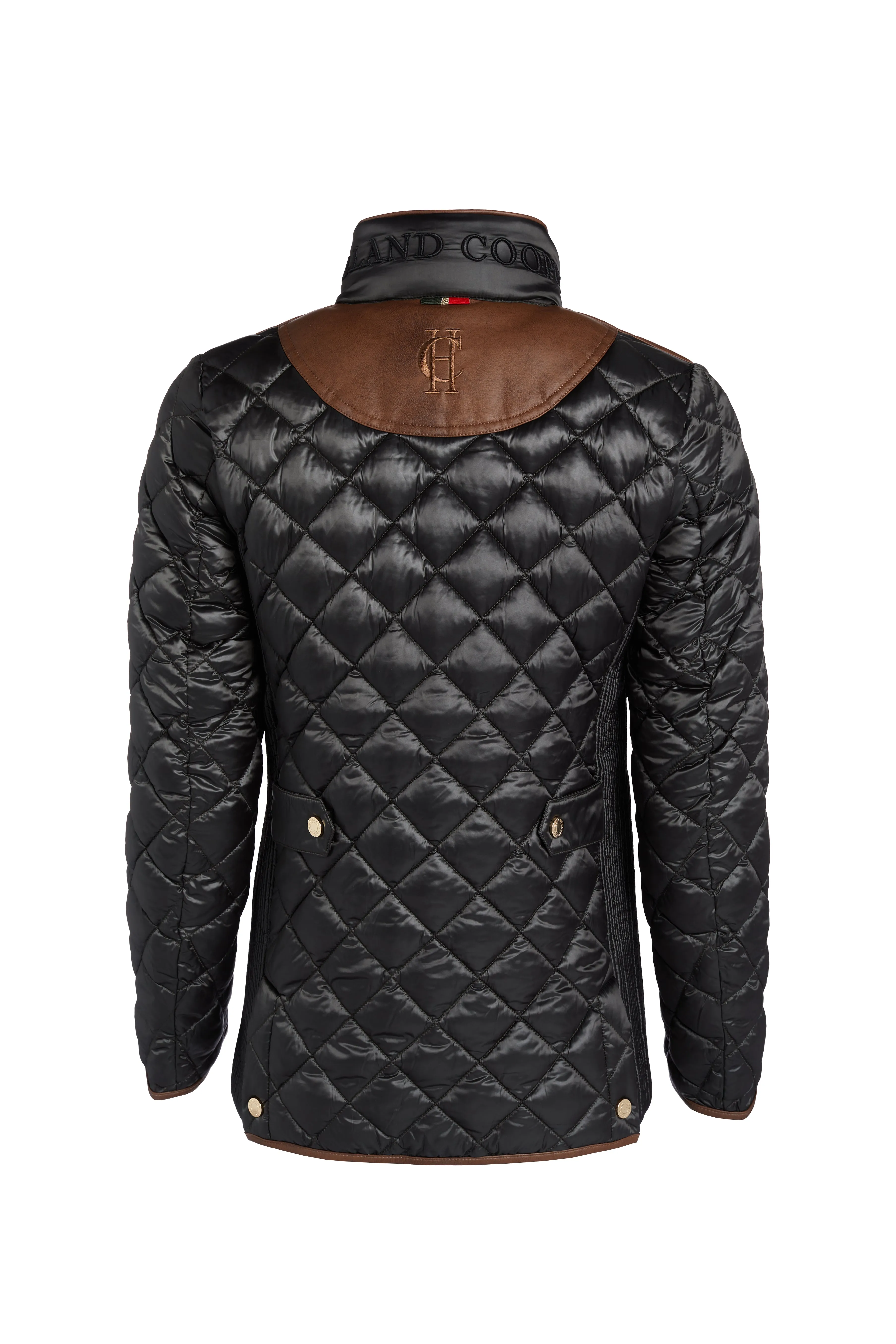 Diamond Quilt Classic Jacket (Khaki)