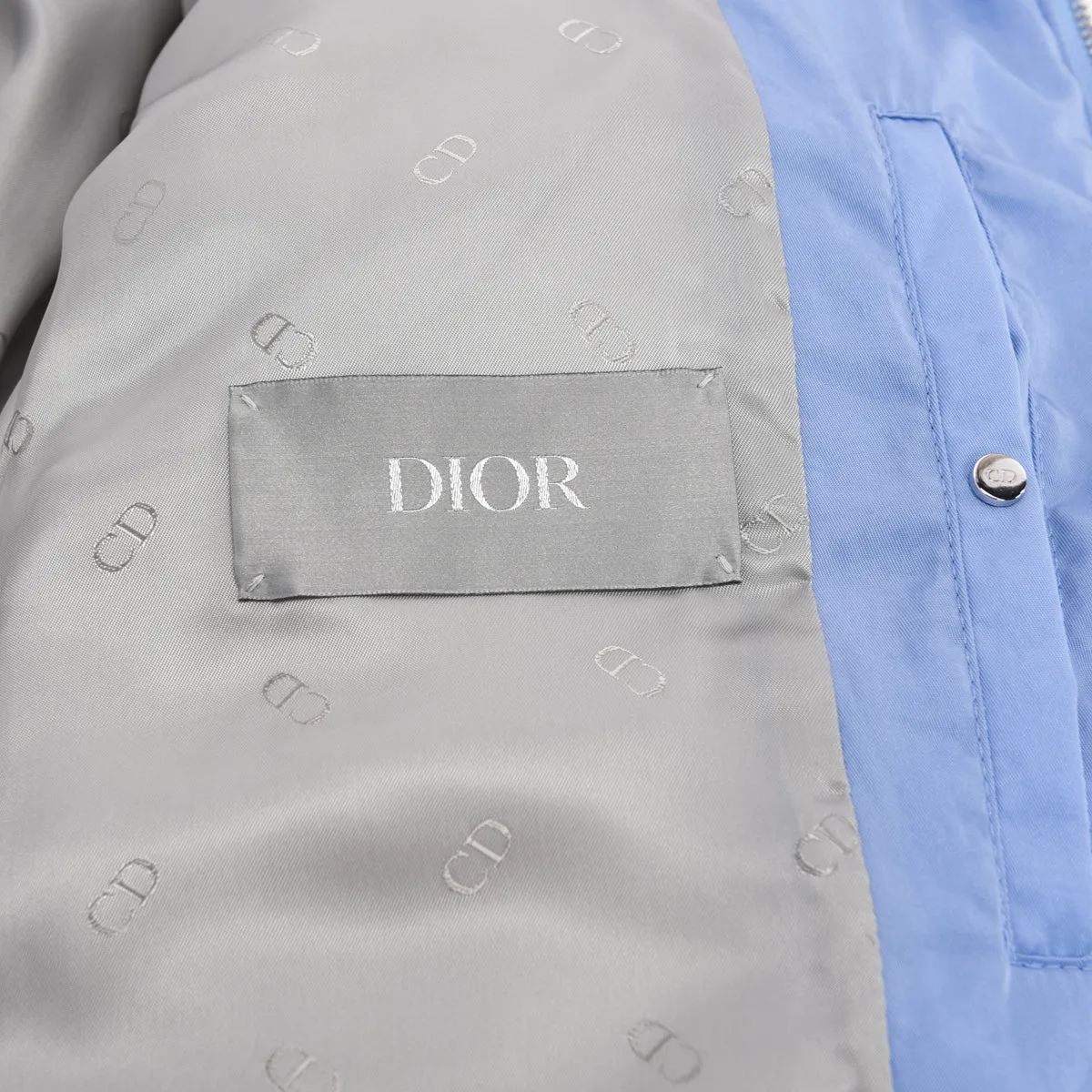 Dior x ERL Blue Nylon Cannage Jacket FR 48