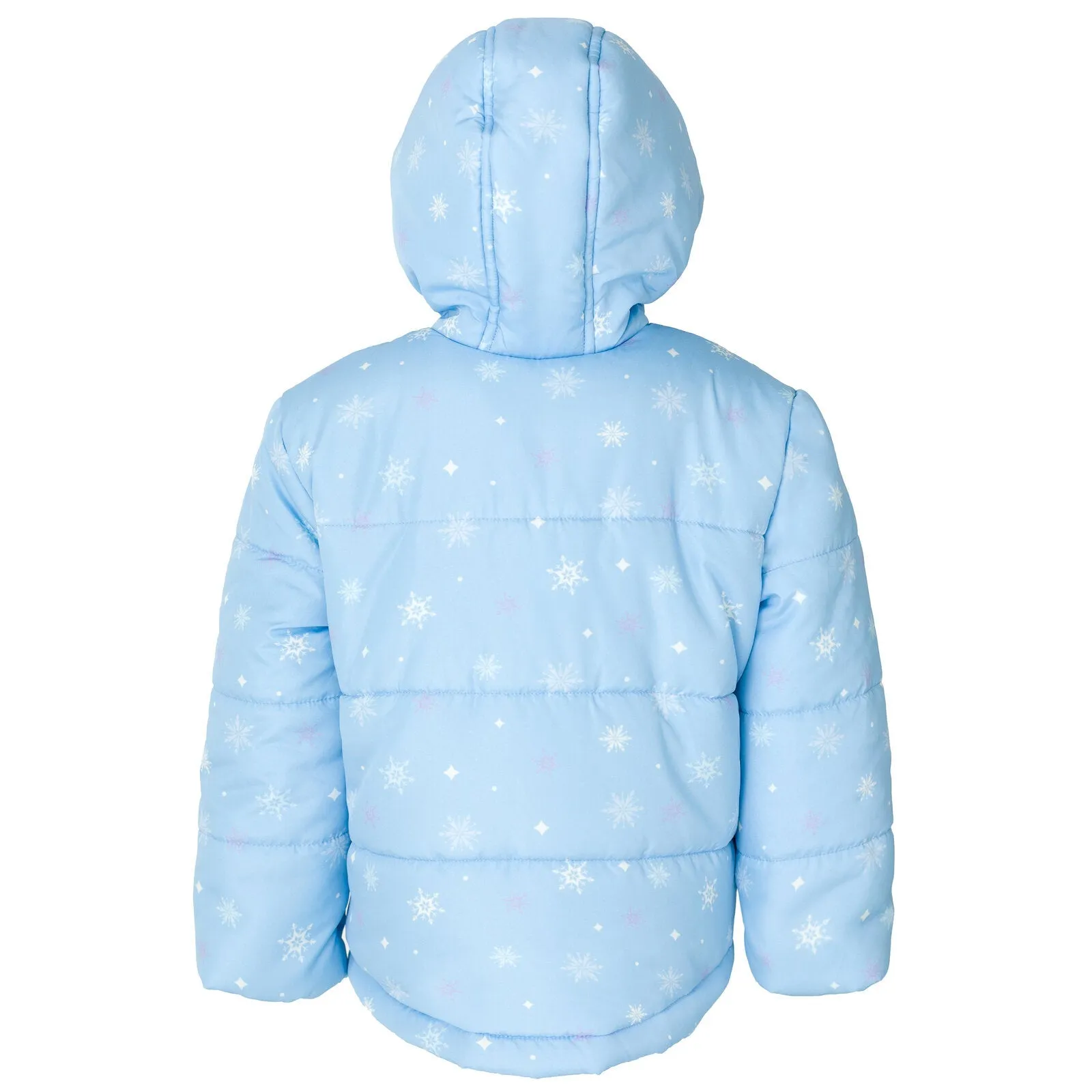 Disney Frozen Zip Up Winter Coat Puffer Jacket