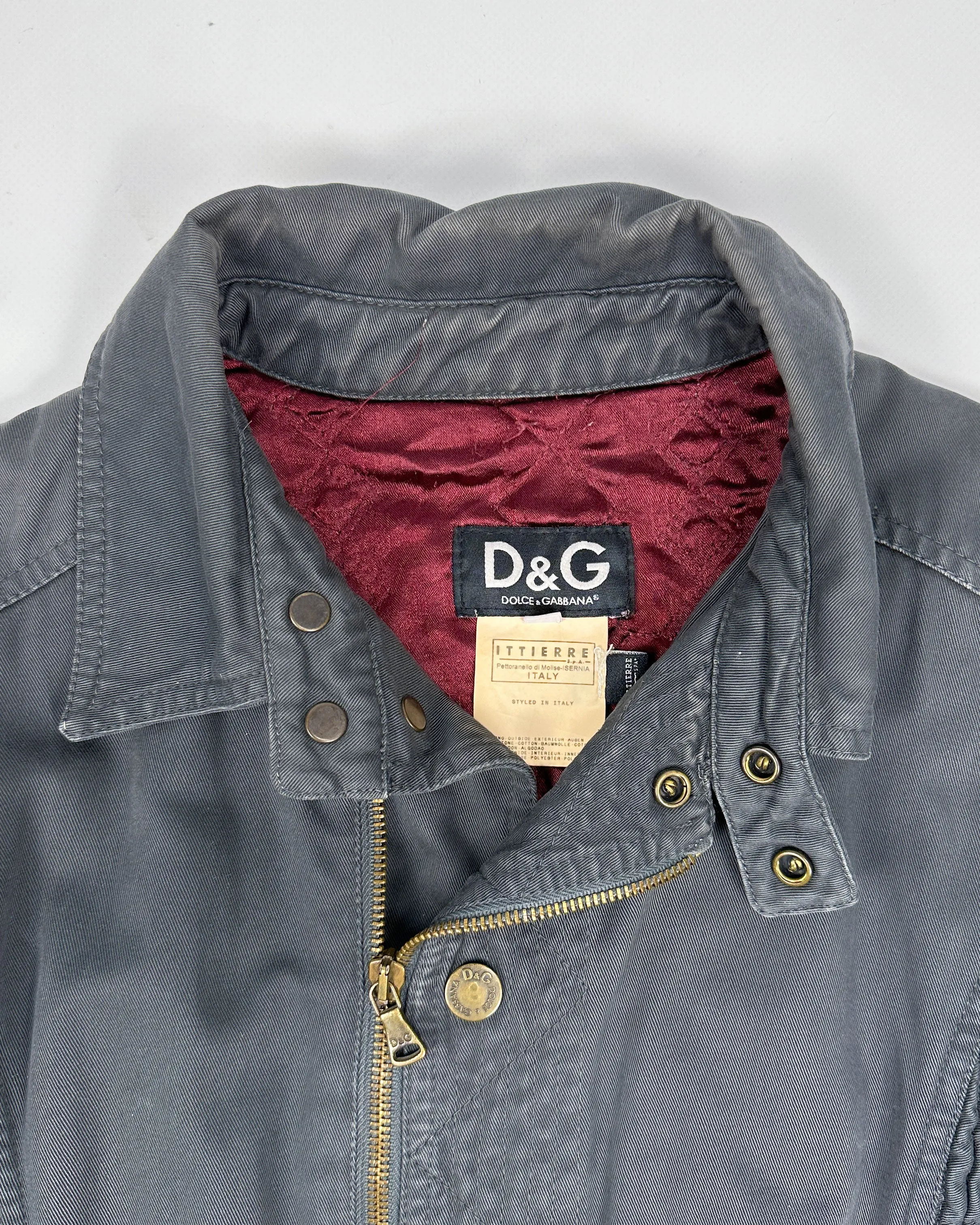 Dolce & Gabbana 9-Zip Utility Jacket 2000's