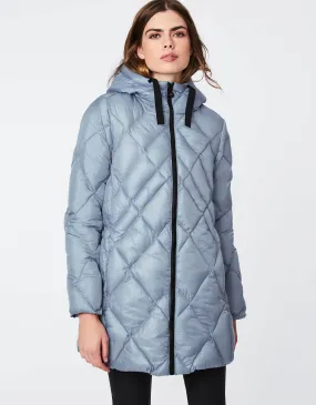 DYNAMIC DIAMOND PUFFER COAT