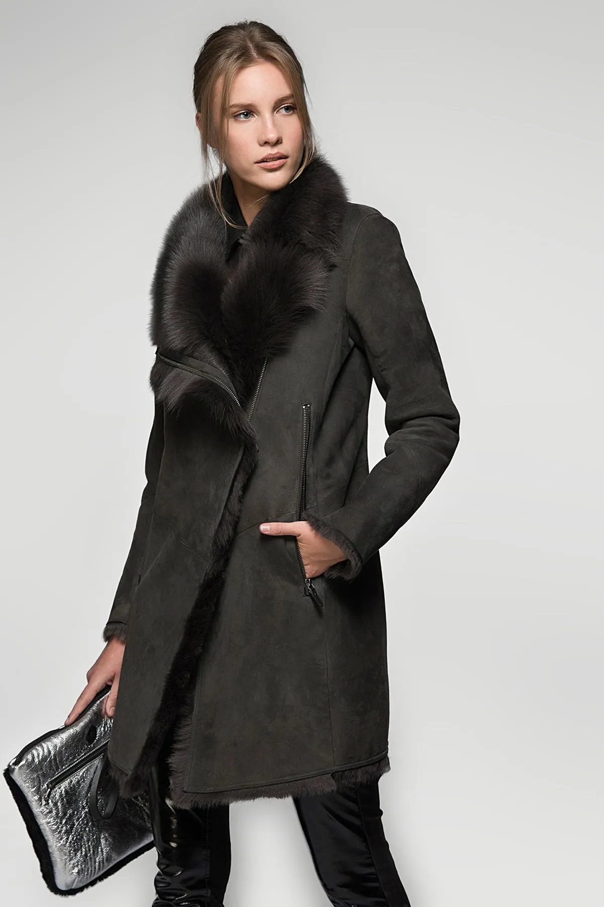 Elena - Shearling Coat