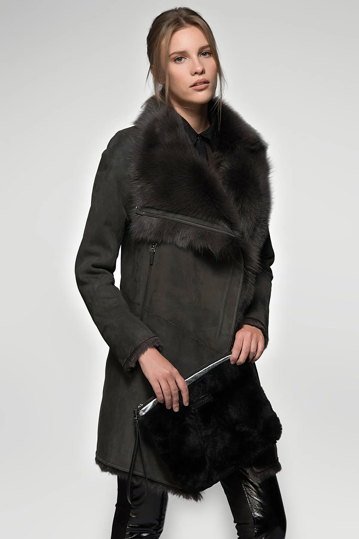 Elena - Shearling Coat