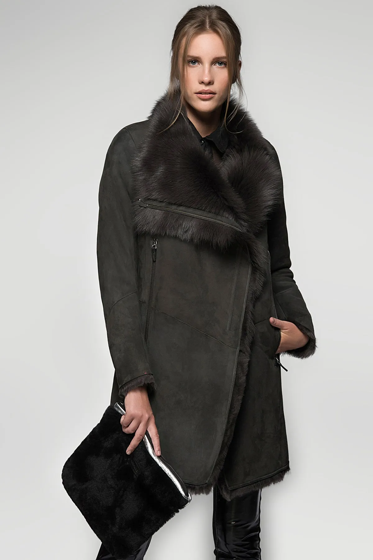 Elena - Shearling Coat