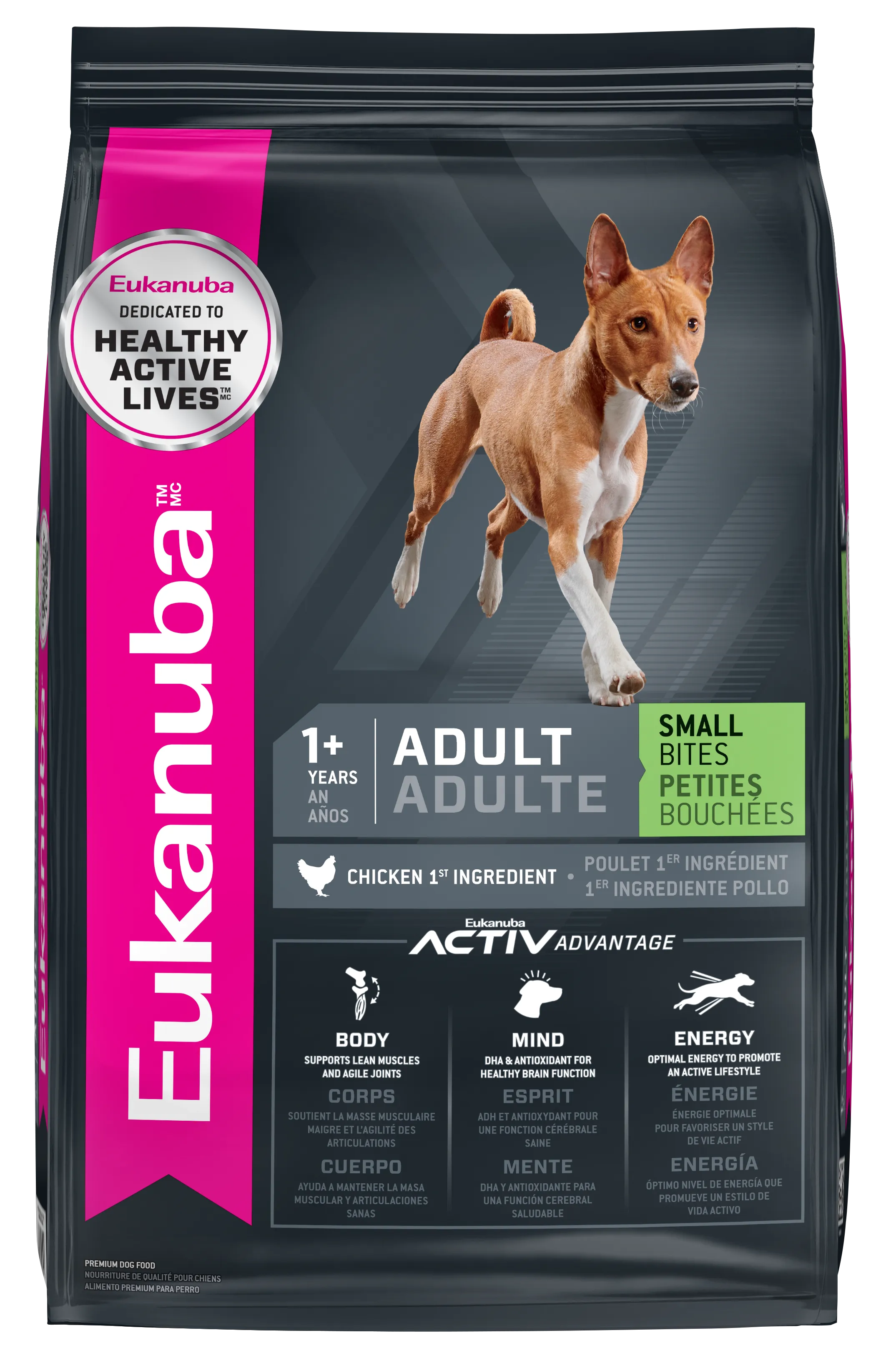 Eukanuba Adult Small Bites Dry Dog Food, 4.5 lb