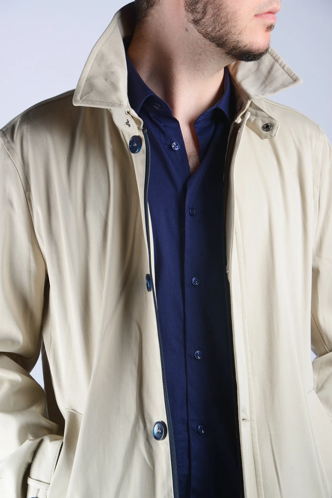 Euro Casual Lightweight Trench Coat