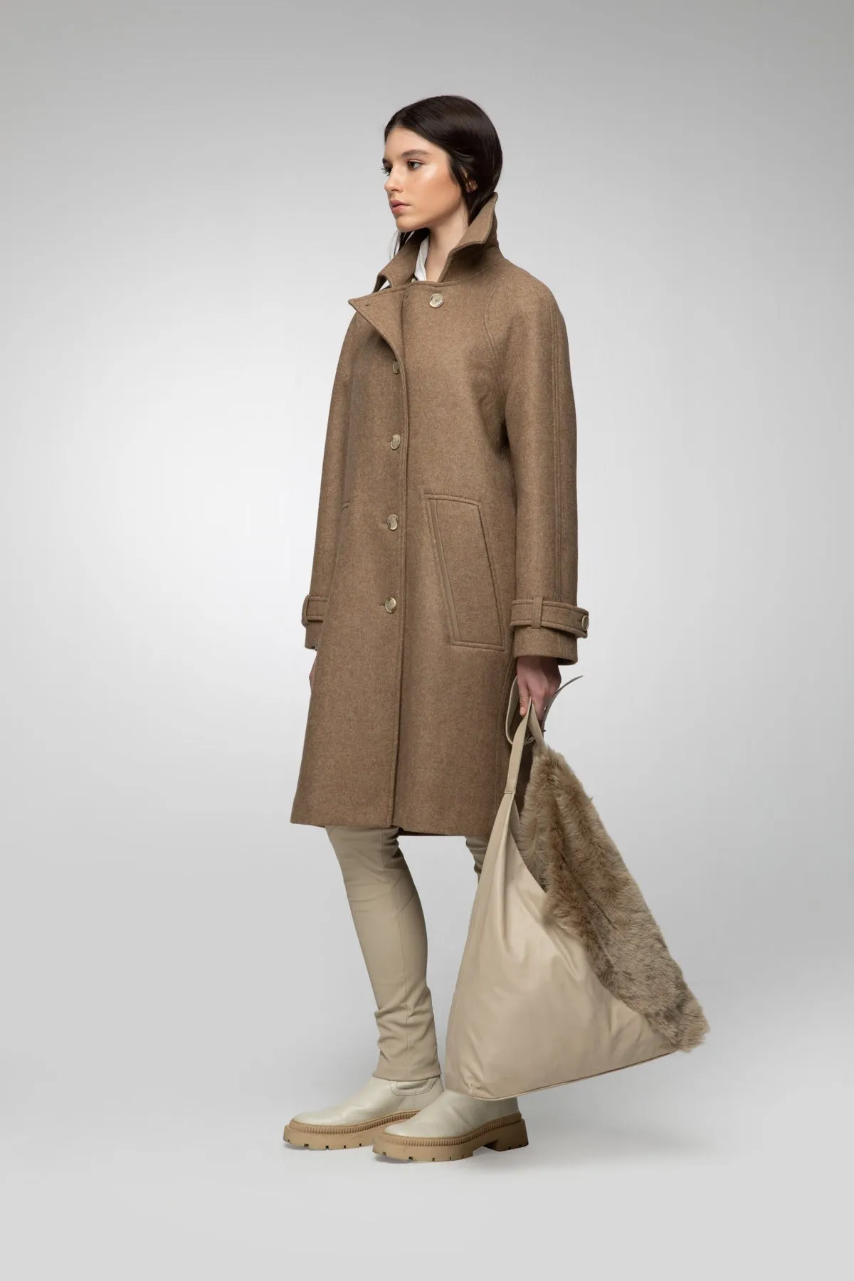 Evelyn - Wool Coat