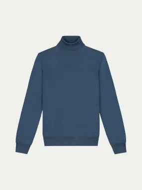 Extrafine Merino Rollneck Petrol