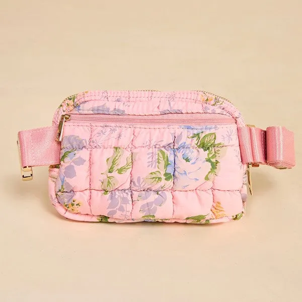 Floral Fanny Pack